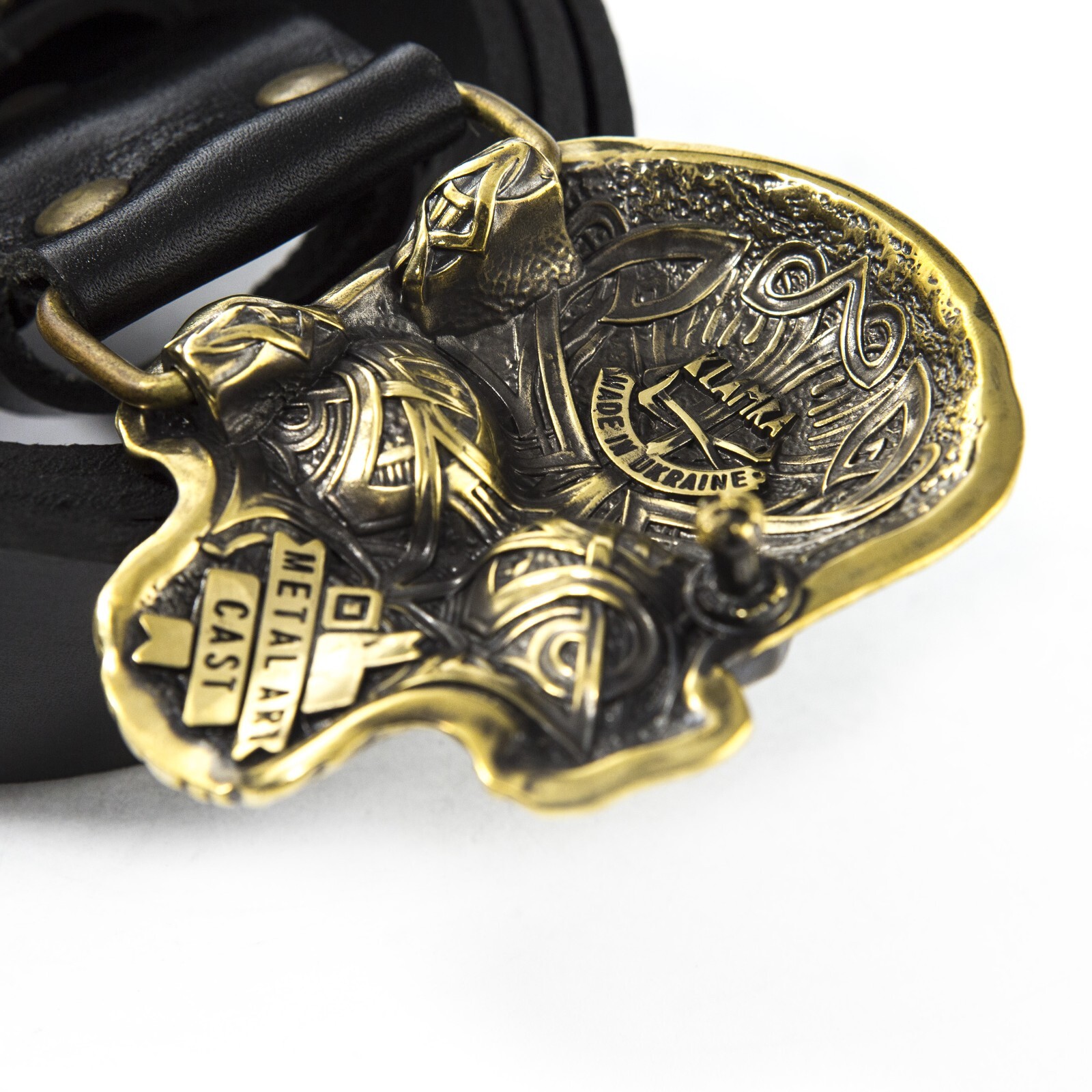 Skull Matte solid brass belt buckle, Dead head human skull solid belt buckle