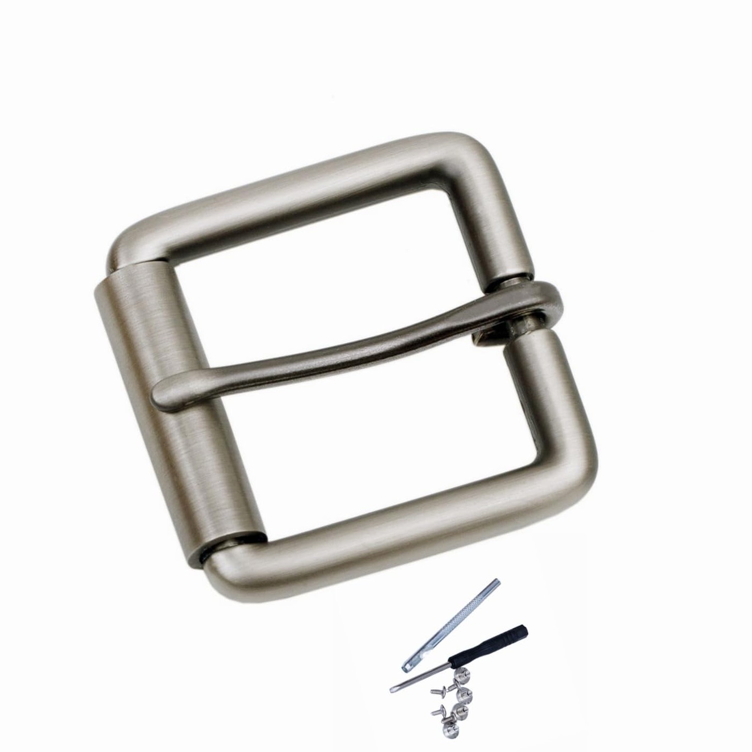 1.5&Prime;(38mm-40mm) Belt Buckle Replacement Buckle Heavy Duty Roller Single Pin B…