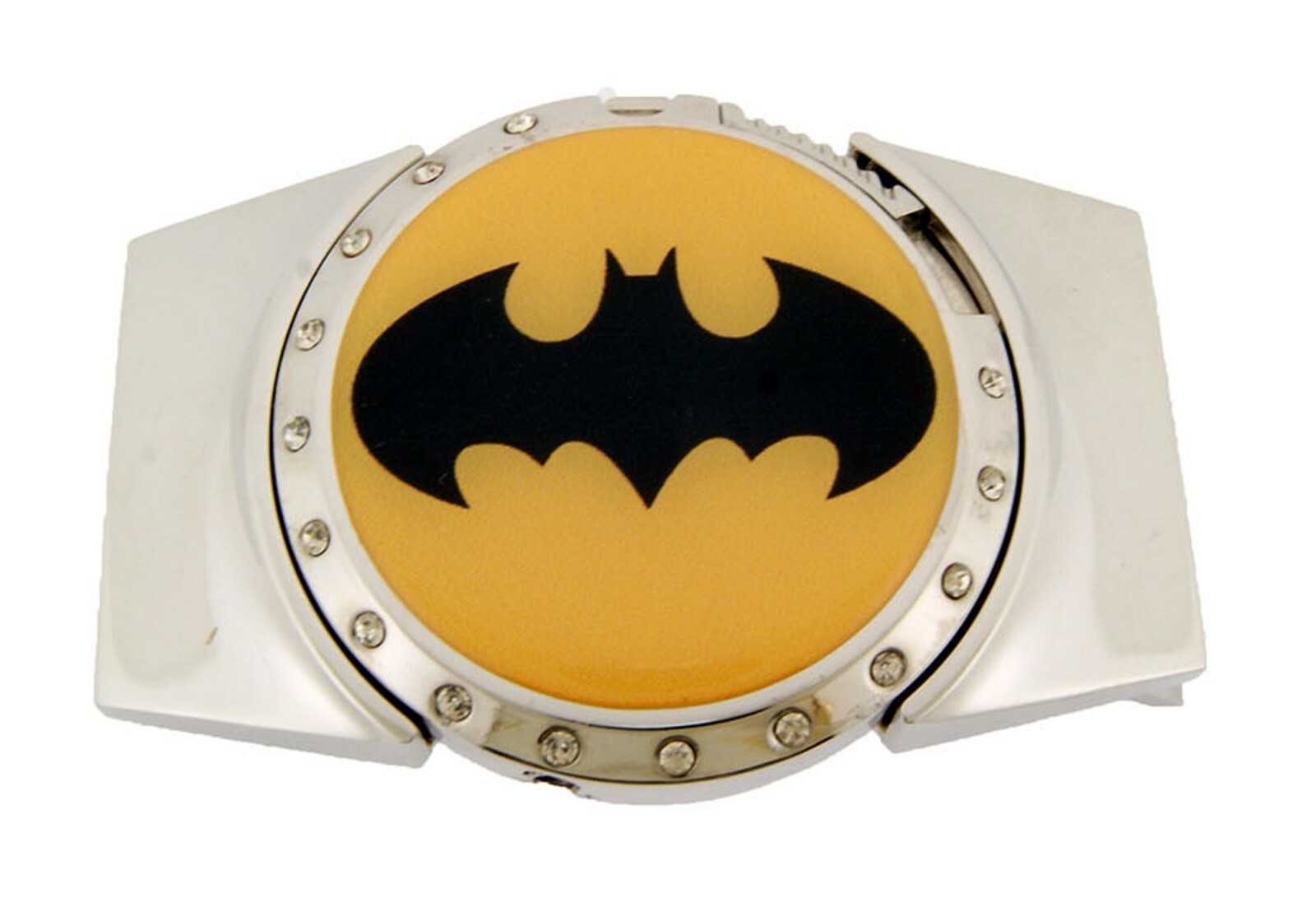 4 Pcs Belt Buckles Lot Vintage Belt Buckle w Lighter Batman Superman Captain USA