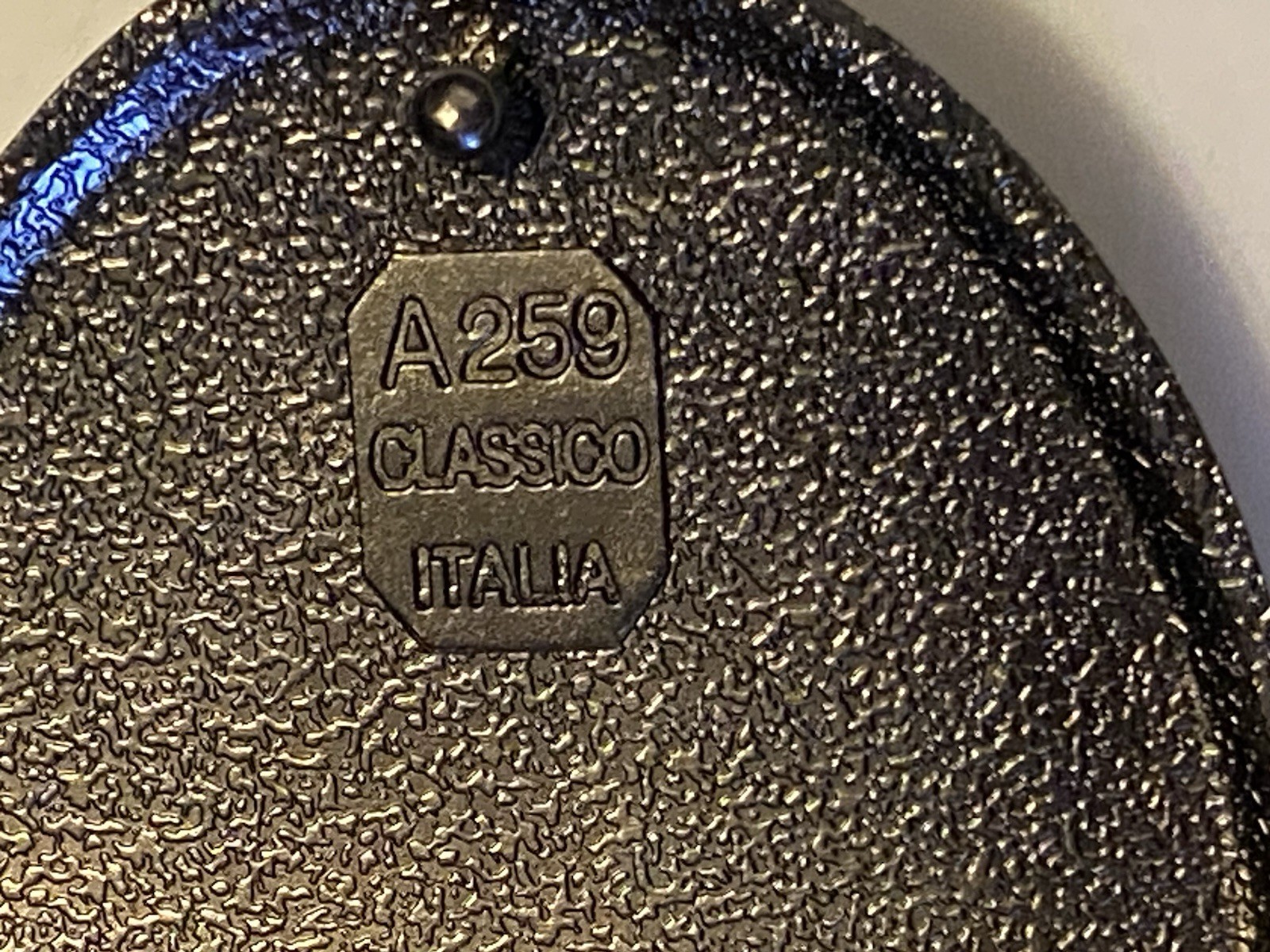 Italian Silvertone Metal Belt Buckle, A259 Classico Italia, Silver Belt Buckle