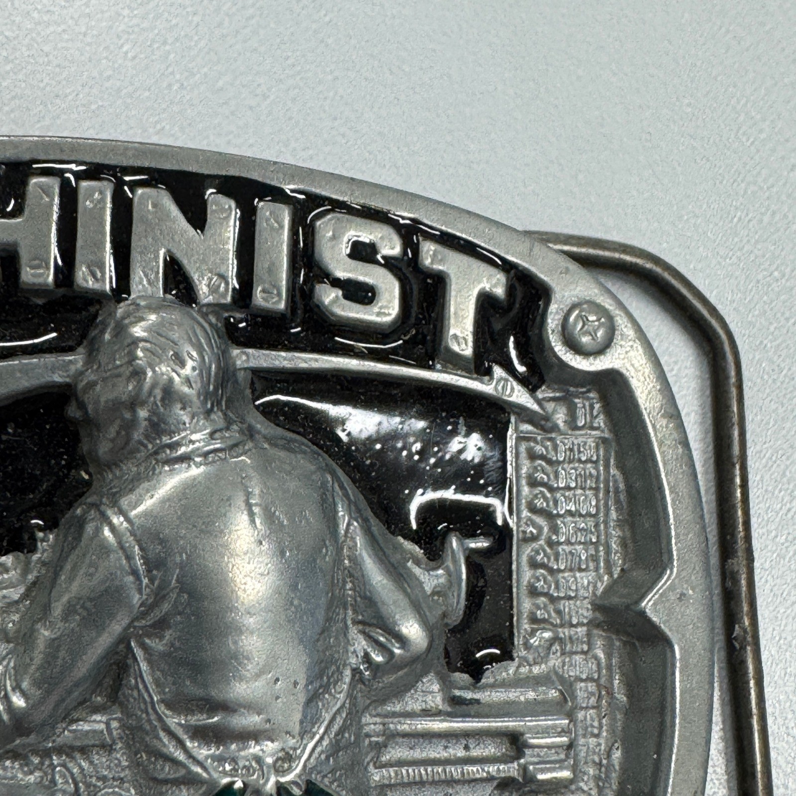 Machinist Belt Buckle Metal Working Lathe Machine Operator Gift Reissue