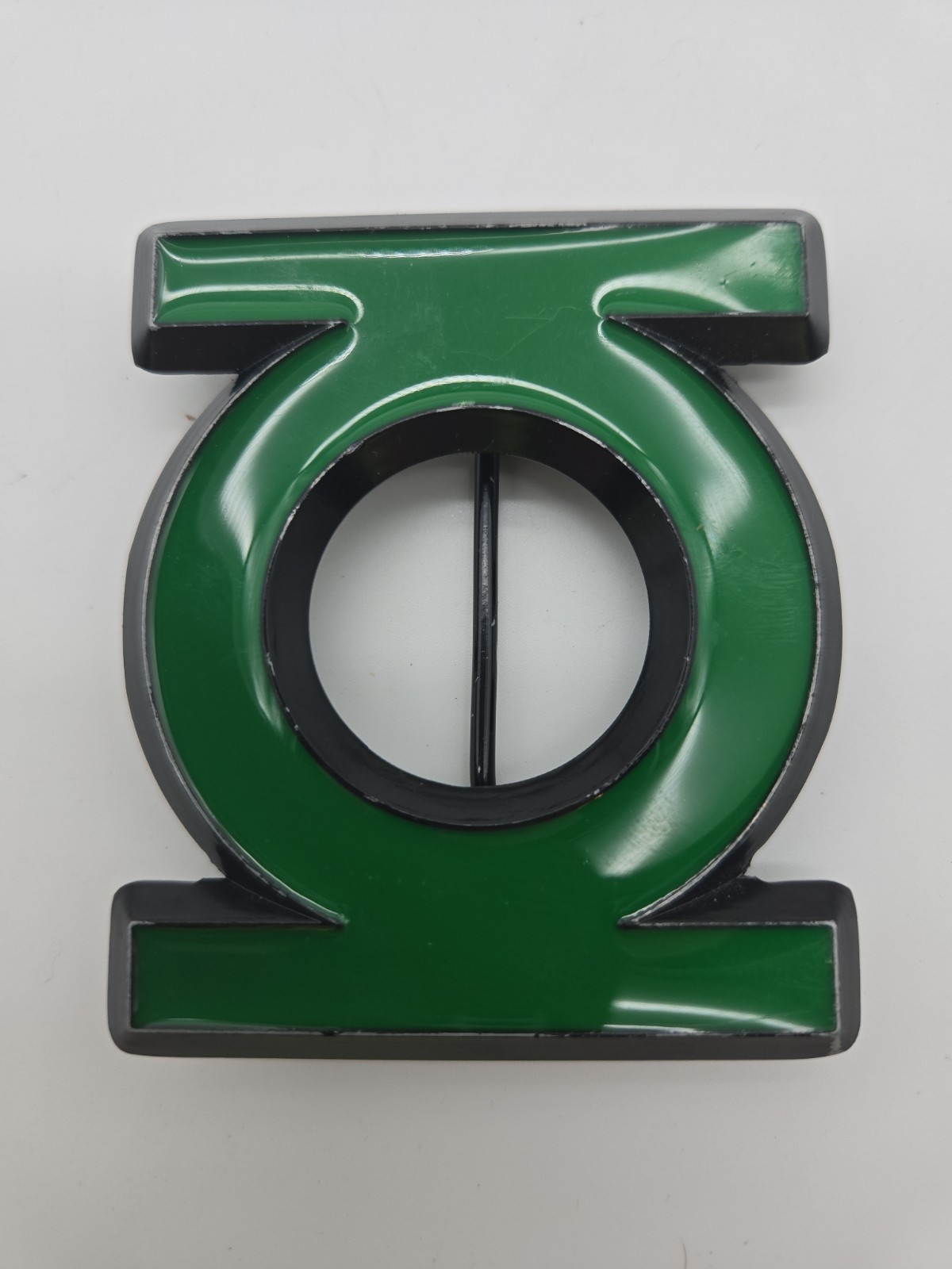 DC Comics Green Lantern Logo Enameled Metal Belt Buckle