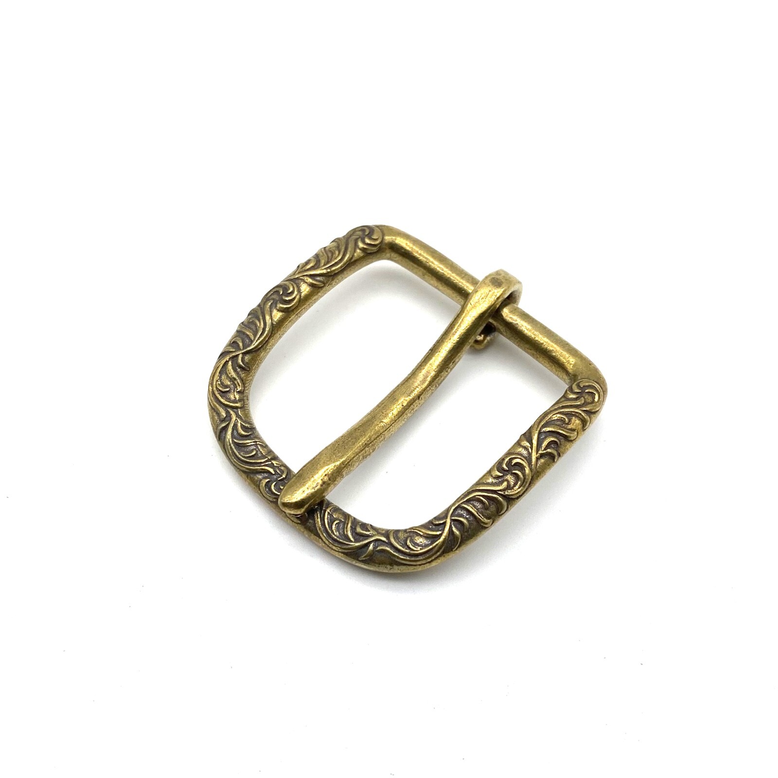 27mm/36mm Tang Grass Buckle for Tooling Carved Leather Belts
