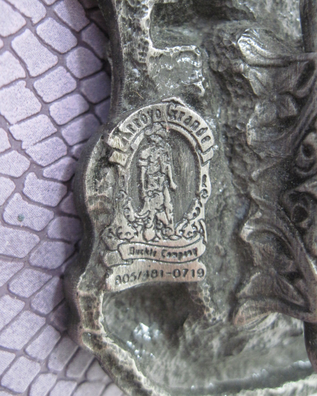 Vintage Arroyo Grande Buckle Co. Lmt&rsquo;d Ed « The Great Southwest » Belt Buckle 1983