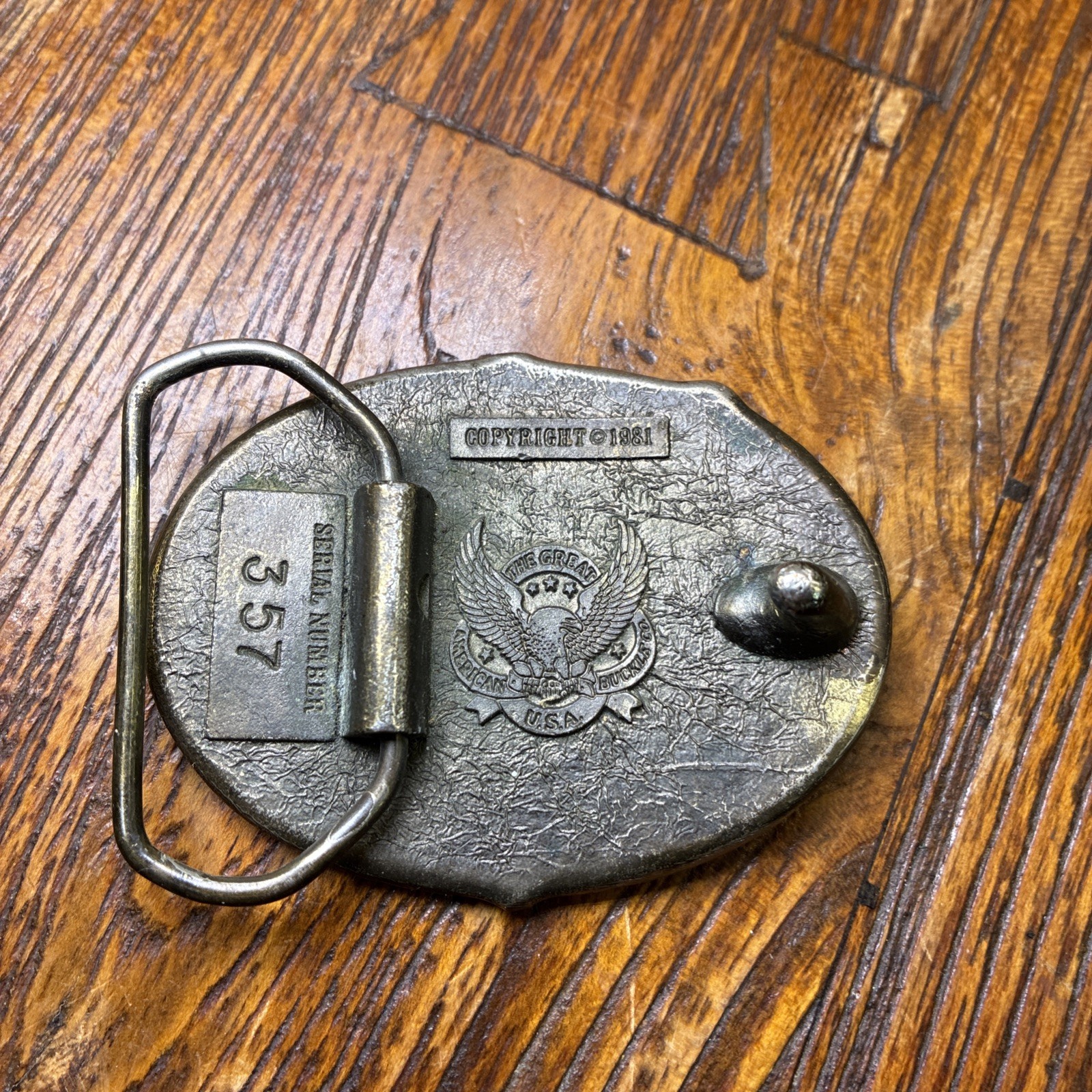 « Dazzle &lsquo;Em With Brilliance or Baffle &lsquo;Em With Bullshit » Funny Joke Belt Buckle