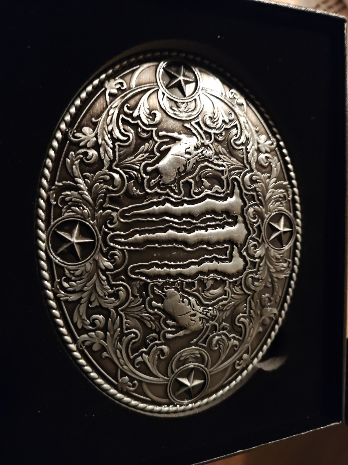 Monster Energy Drink Belt Buckle Metal Alloy Steel Limited Morgan Wallen 2026