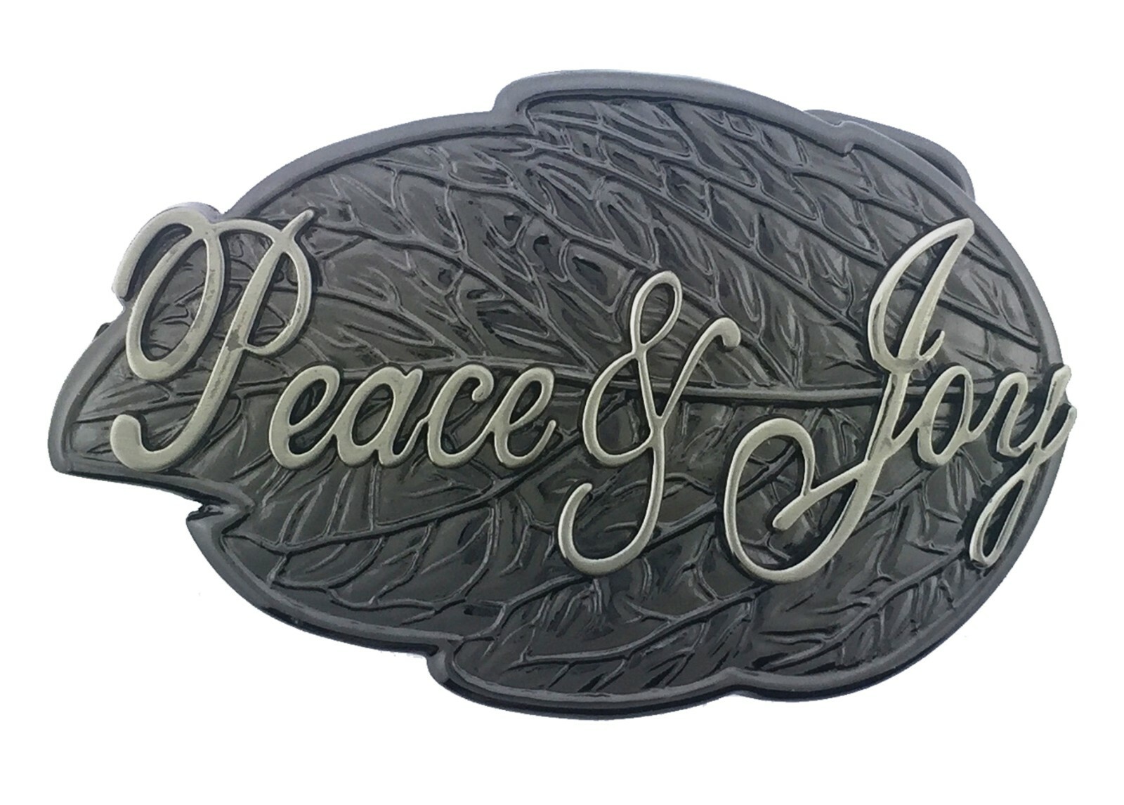 New Men Women Peace Sign Belt Buckle Symbol Dove Peace-Lover-Keeper Silver Metal