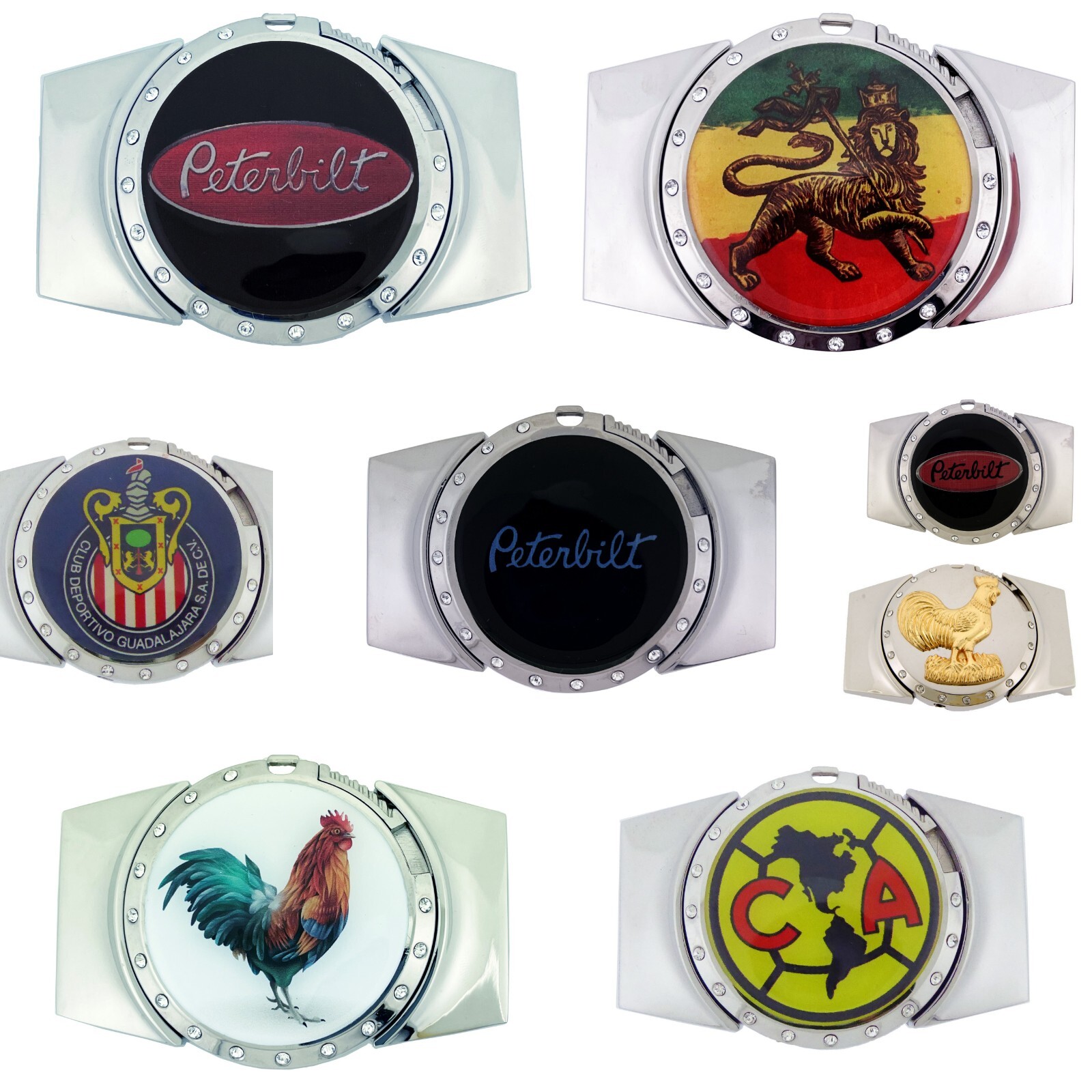 New Women Men Western Cowboy Rodeo Belt Buckles Hidden (with Removable Lighter)
