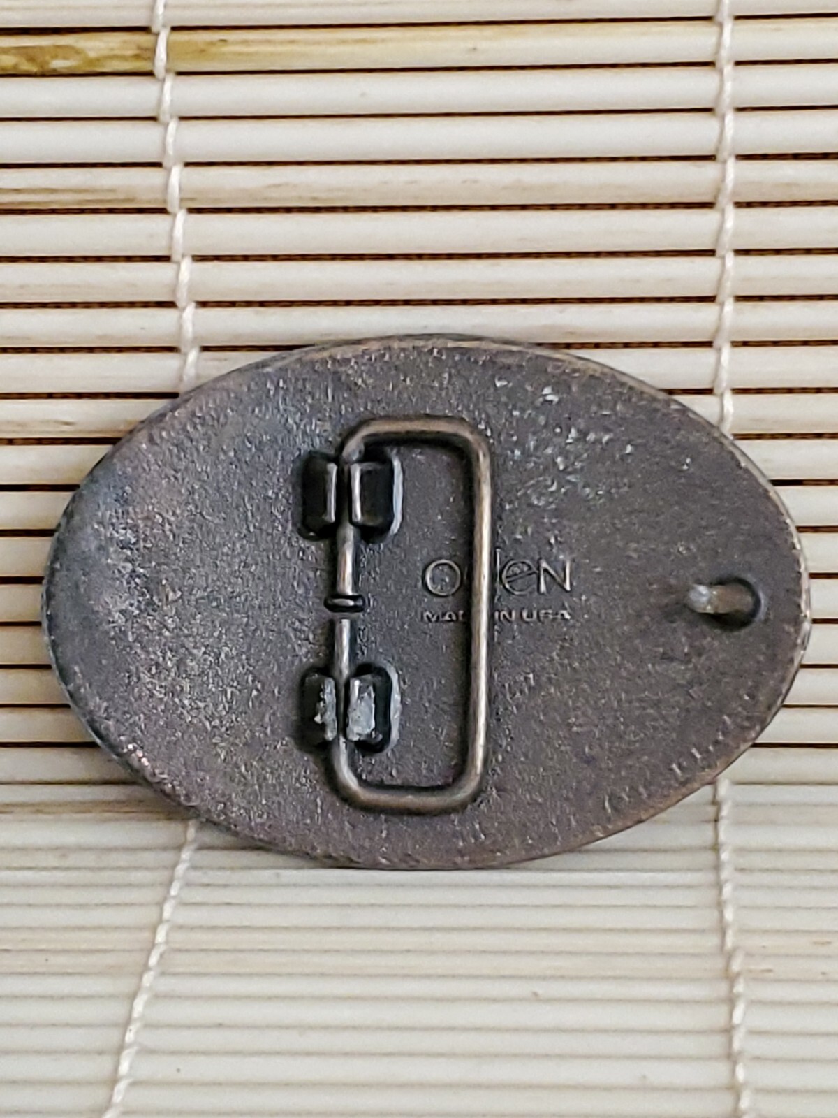 Vintage RANDY Belt Buckle By Oden – Made In USA – 2-3/4”x 2”