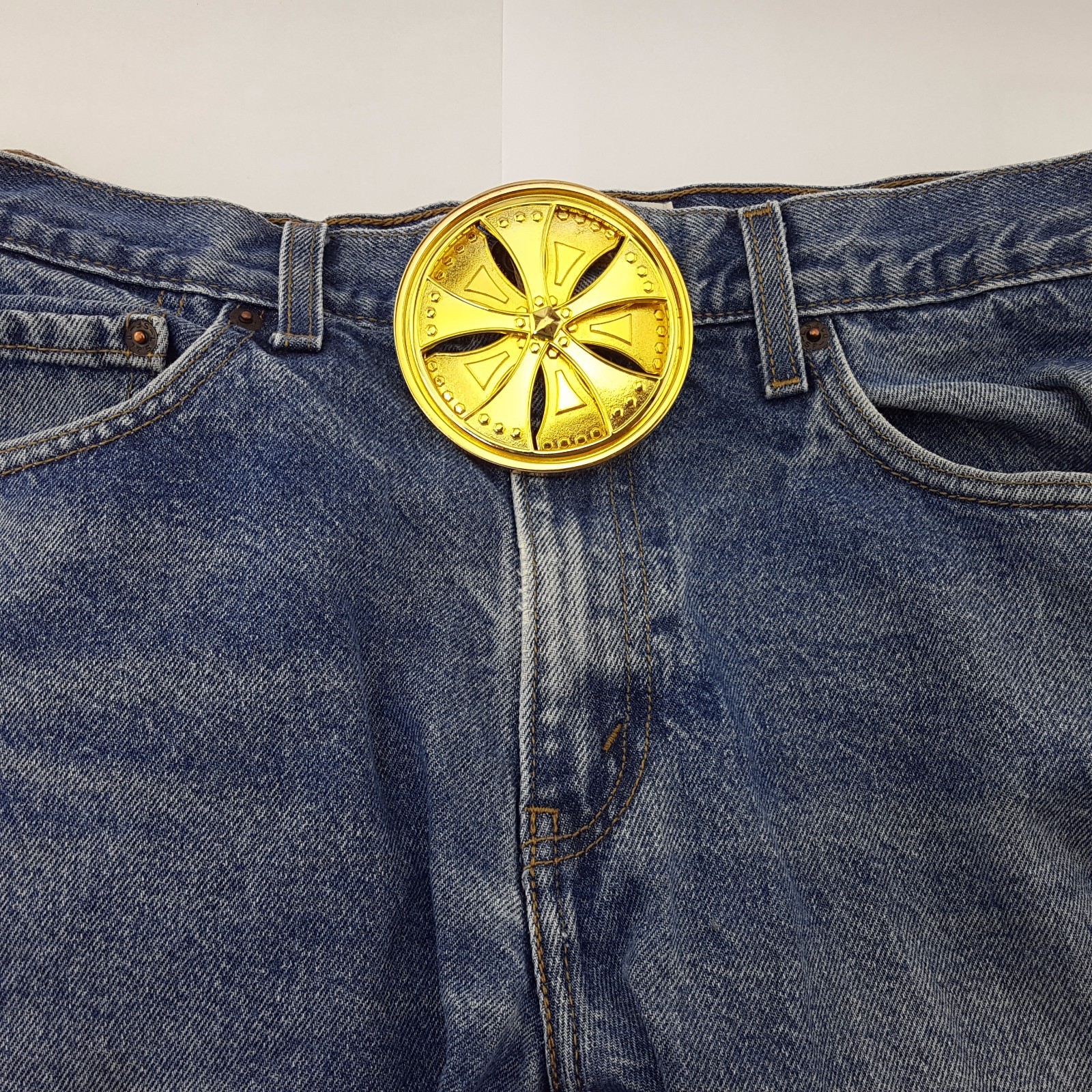 Spinning Wheel Buckle by Rock Rebel