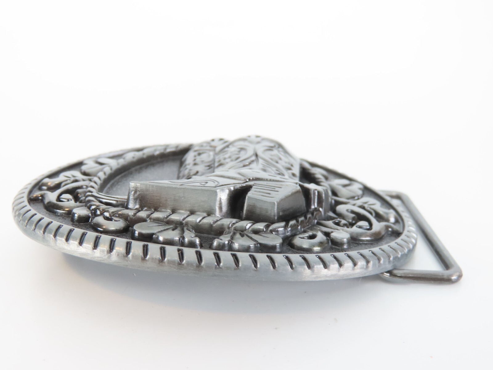 Cowboy Boots Metal Belt Buckle New