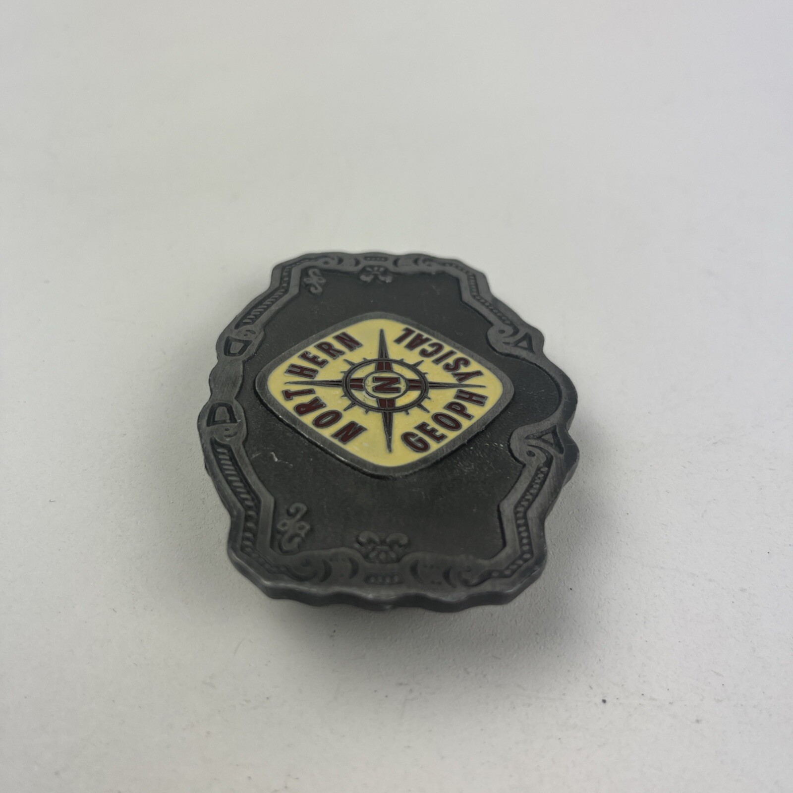 CD Hit Northern Geophysical Belt Buckle Metal Compass Solid Quality