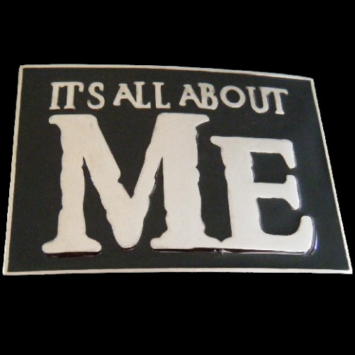 Belt buckle It’s All About Me Bar Joke Fun Humor Party Buckles Belts