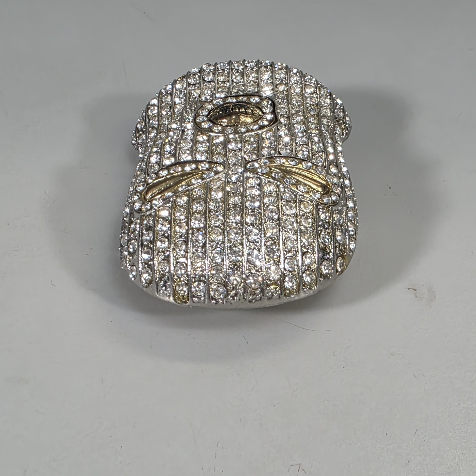 Goon Hip Hop Style Rhinestones Metal Fashion Gold Men&rsquo;s Belt Buckle