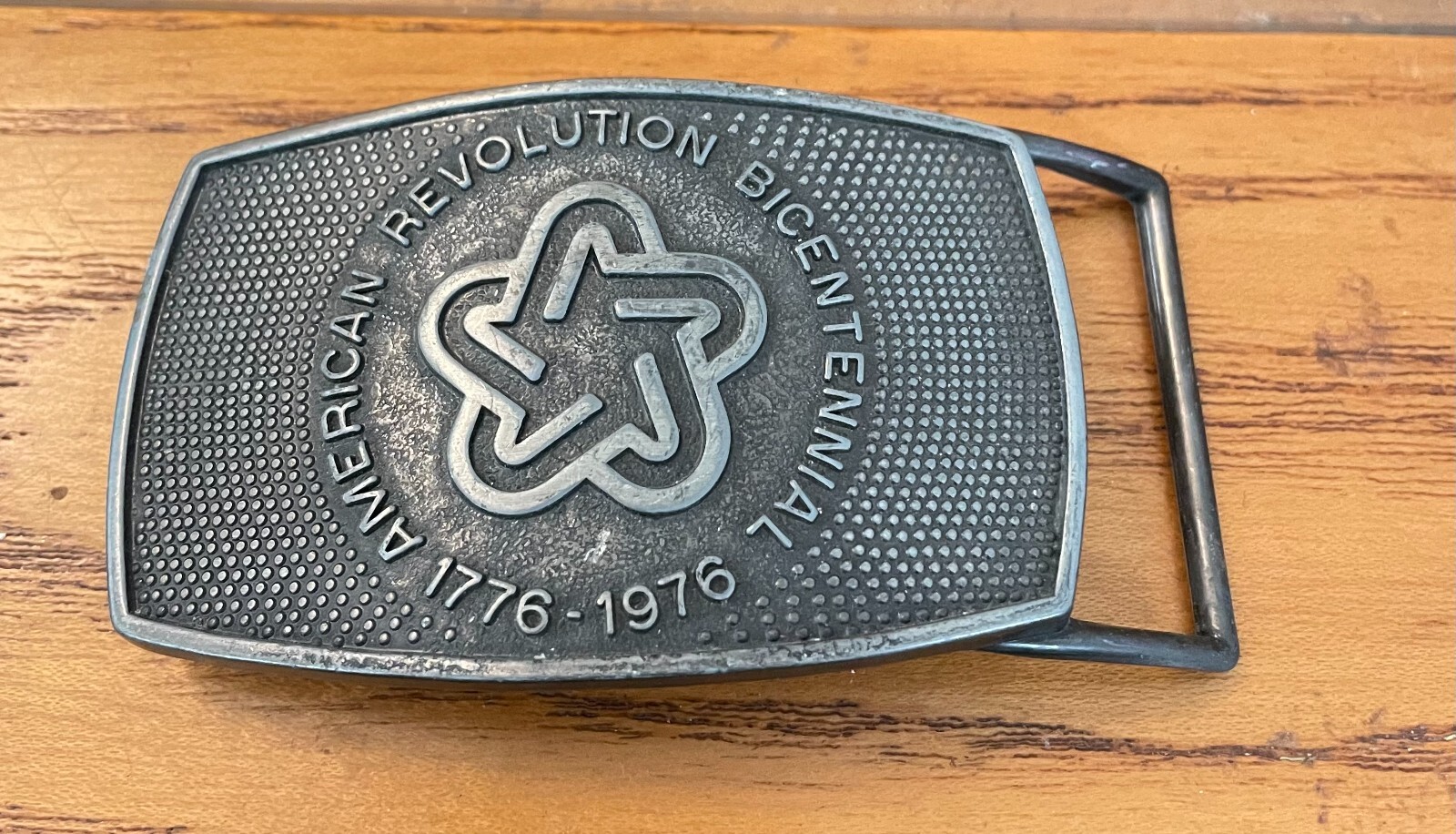 1776 – 1976 American Revolution Bicentennial Belt Buckle By LEE CO