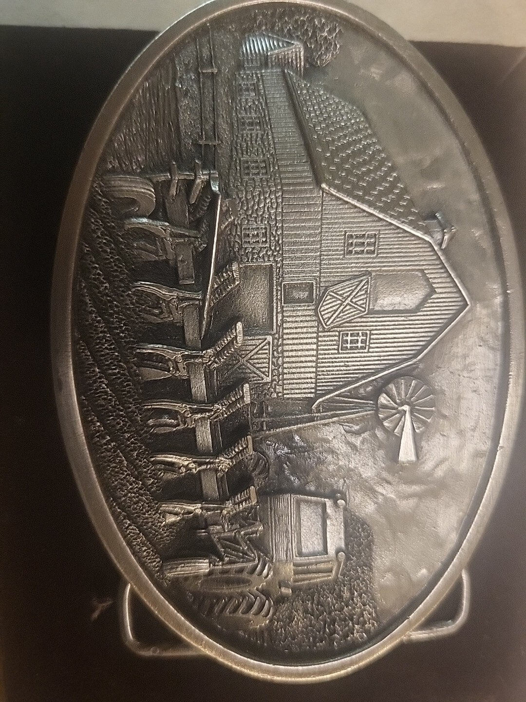 Vintage Bergamot Belt Buckle T149 1984 USA made,