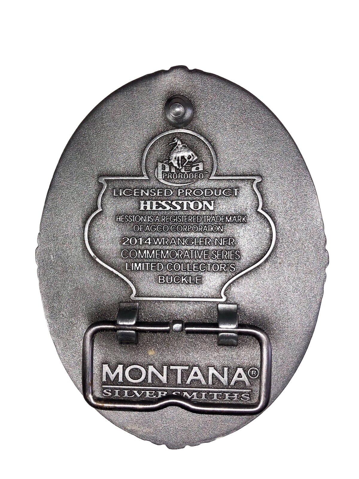 National Finals Rodeo Hesston 2014 Montana Silversmiths Adult Buckle Limited