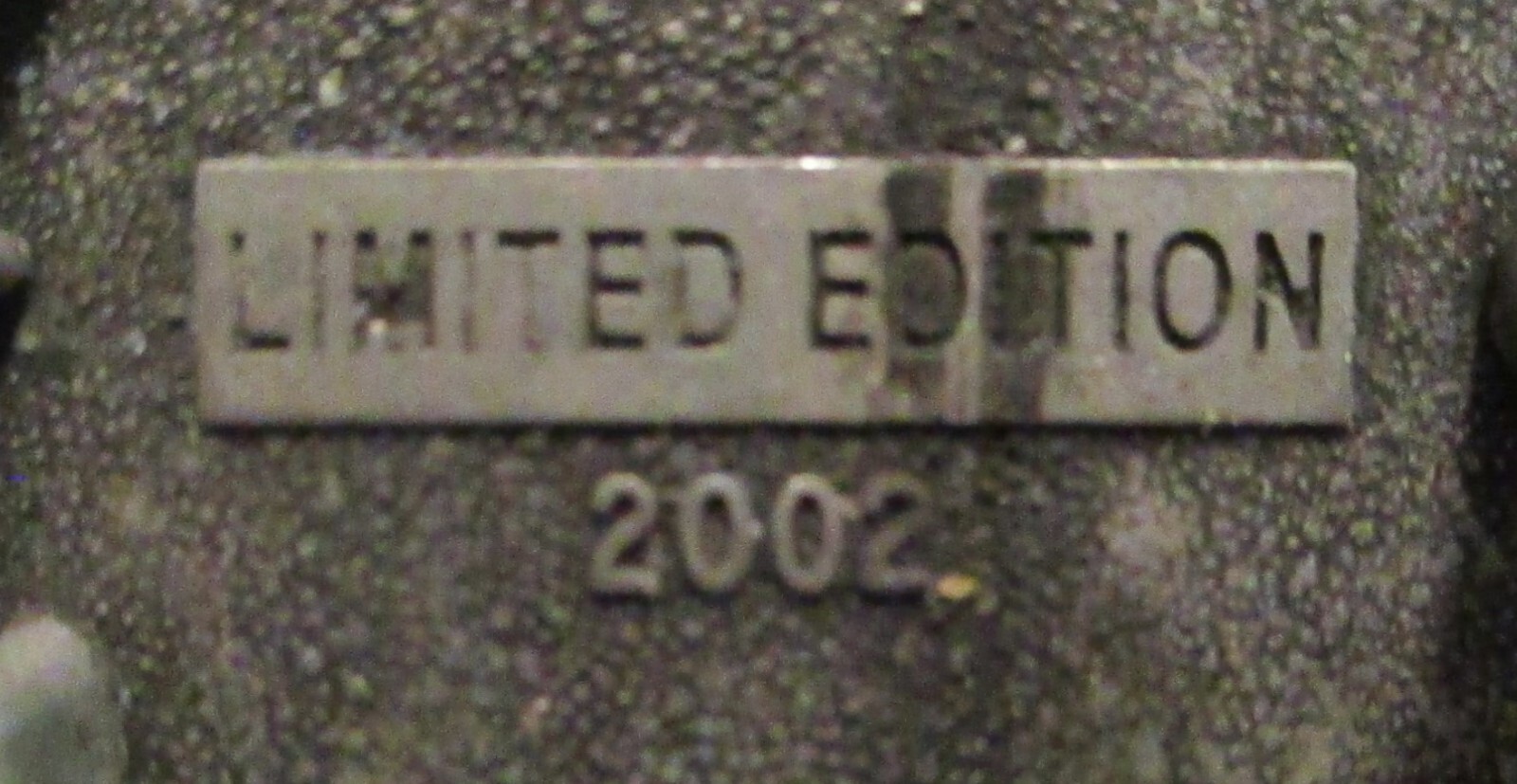 Hy-Capacity HC Humbolt Iowa 2000 Pewter Belt Buckle Limited Ed 72 Scratch Olson