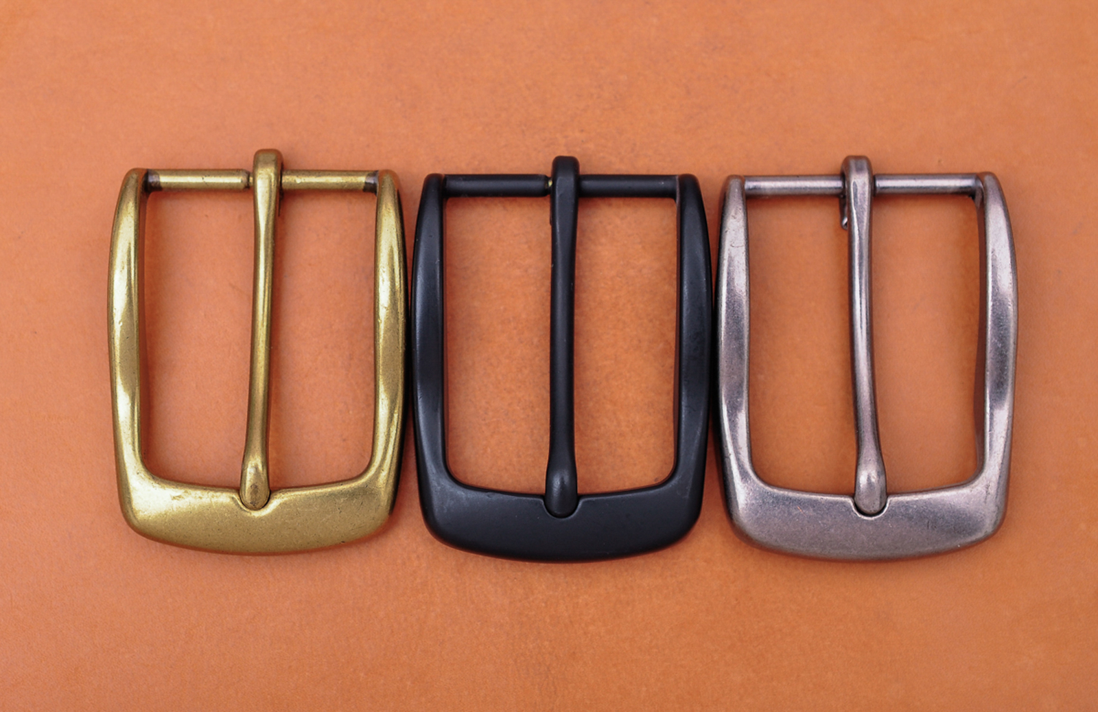 Cool Black Pin Single Prong Clip Buckle for DIY Leathercraft Belt Replacement