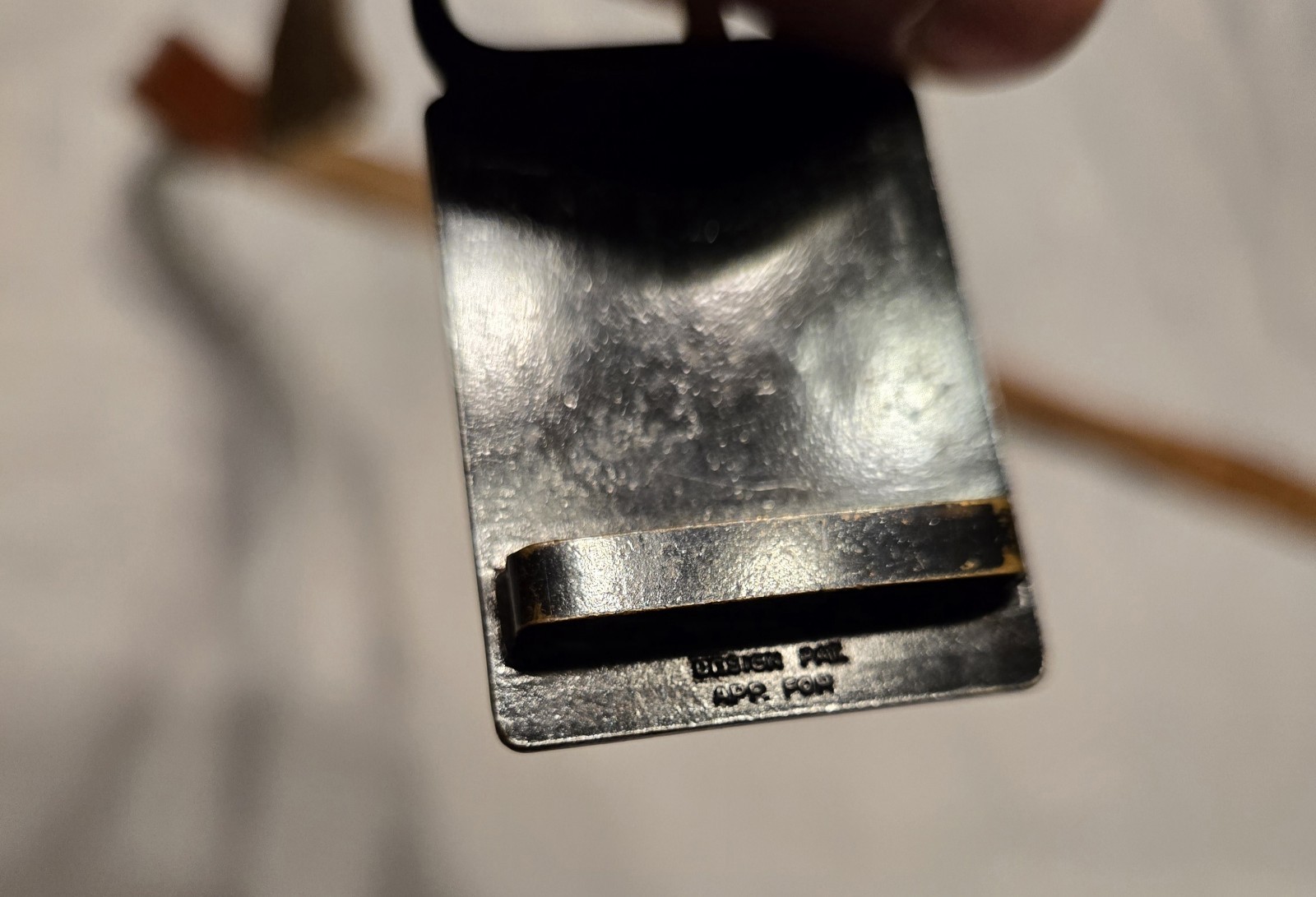 1959-60 ABC Bowling Award Belt Buckle Most Improved Average League Trophy