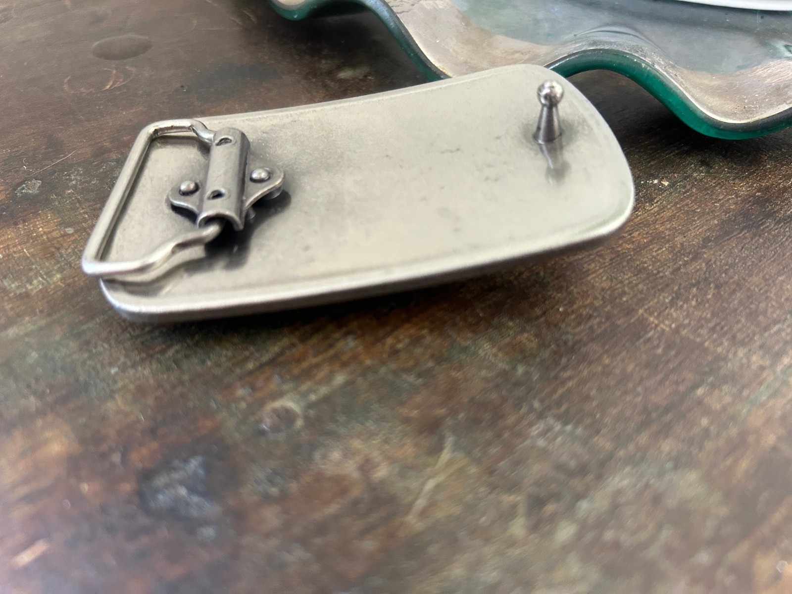 Turquoise Stone Belt Buckle Western Cowboy Cowgirl Rodeo Ranch Style Gift