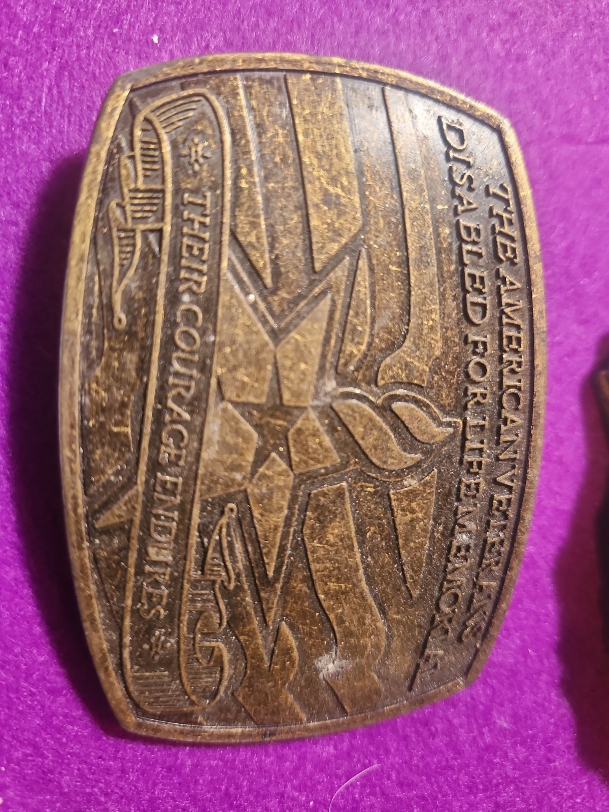 Assorted Belt Buckles Fish, Bull##$^ Am Vets, Eagle- Lot Of 4 1013