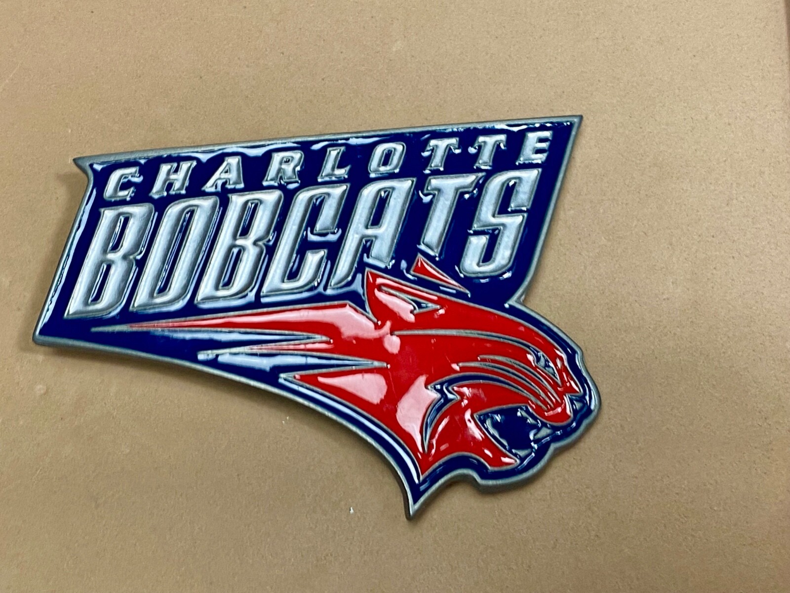 Charlotte Bobcats Basketball Team Fan Nba Belt Buckle By Great American Products