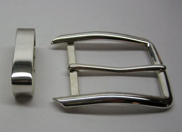 Sterling silver 925 solid loop only for 1.5&Prime; belt made in USA