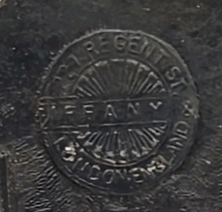 Vintage Tiffany Wells Fargo Guard Services Bakers Industries Brass Belt Buckle