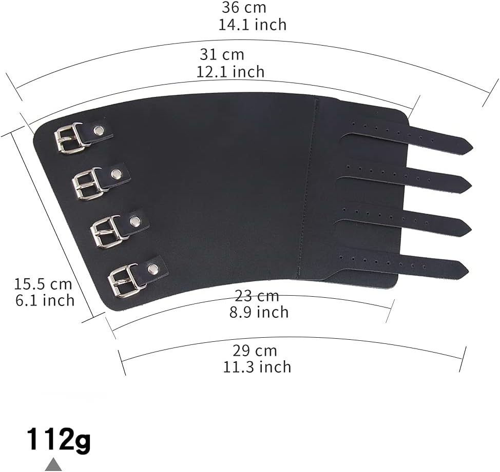 Leather Bracers for Men Medieval Bracers Buckles Leather Arm Guards Cuff Leather
