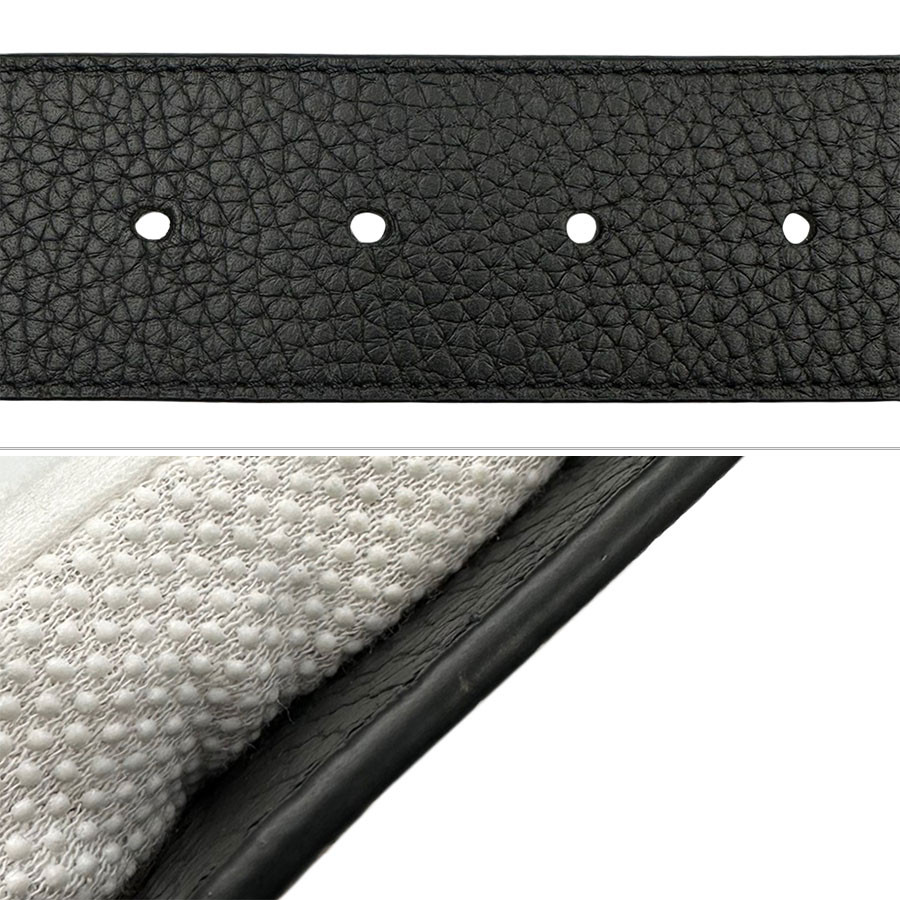 Louis Vuitton Belt M9151 Black Leather 434506