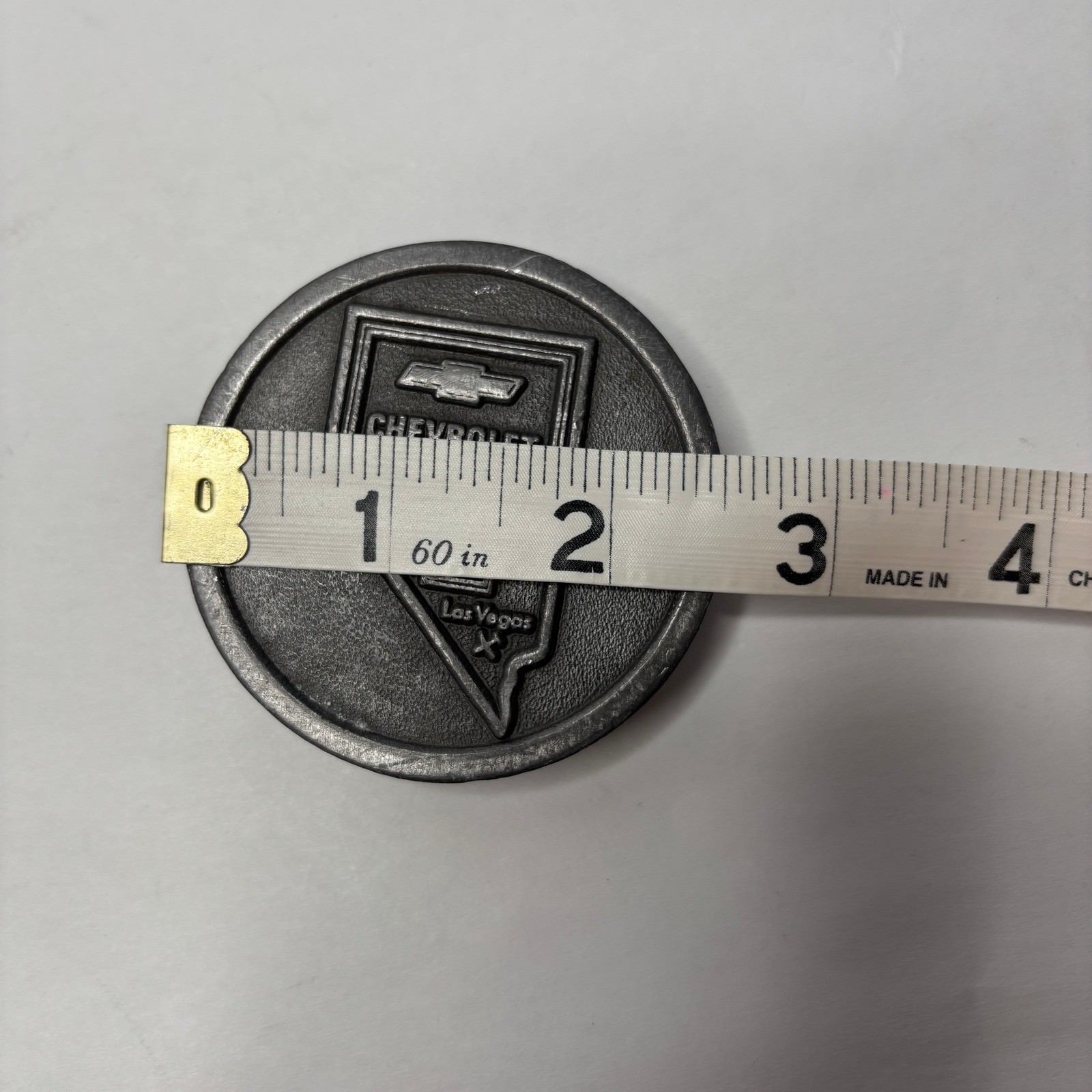Chevrolet Fairway GM Las Vegas Belt Buckle Hit Line USA