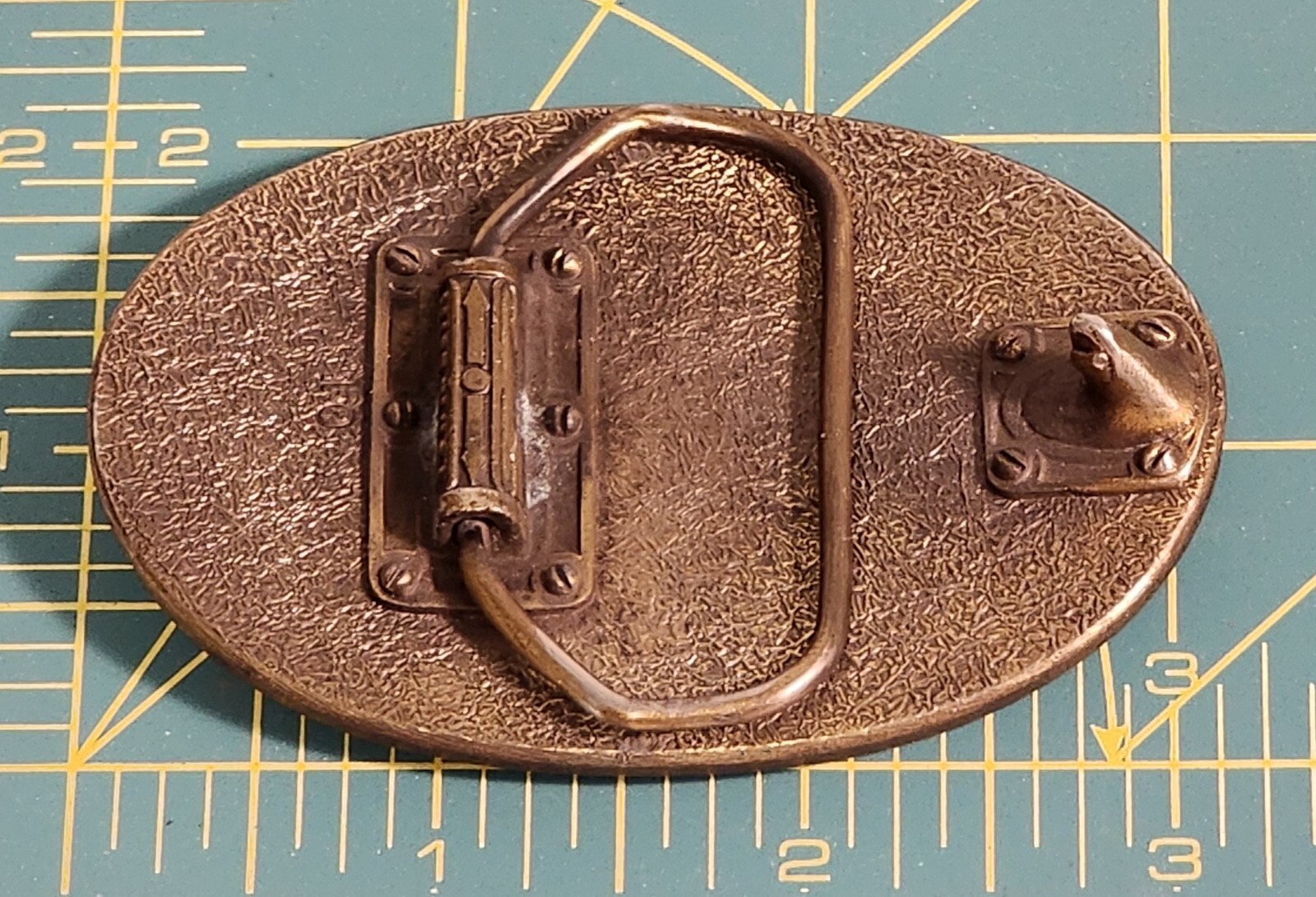 VINTAGE 1992 BASS ANGLERS SPORTSMAN SOCIETY FISHING BELT BUCKLE 25th Anniversary