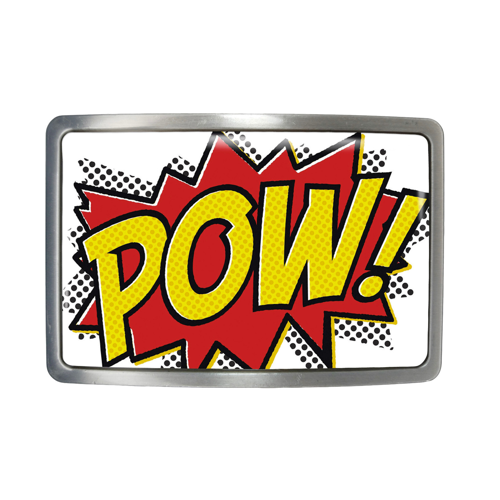 POW Belt Buckle – Comic Book Sci-fi Fantasy Art Belt Buckle – 292