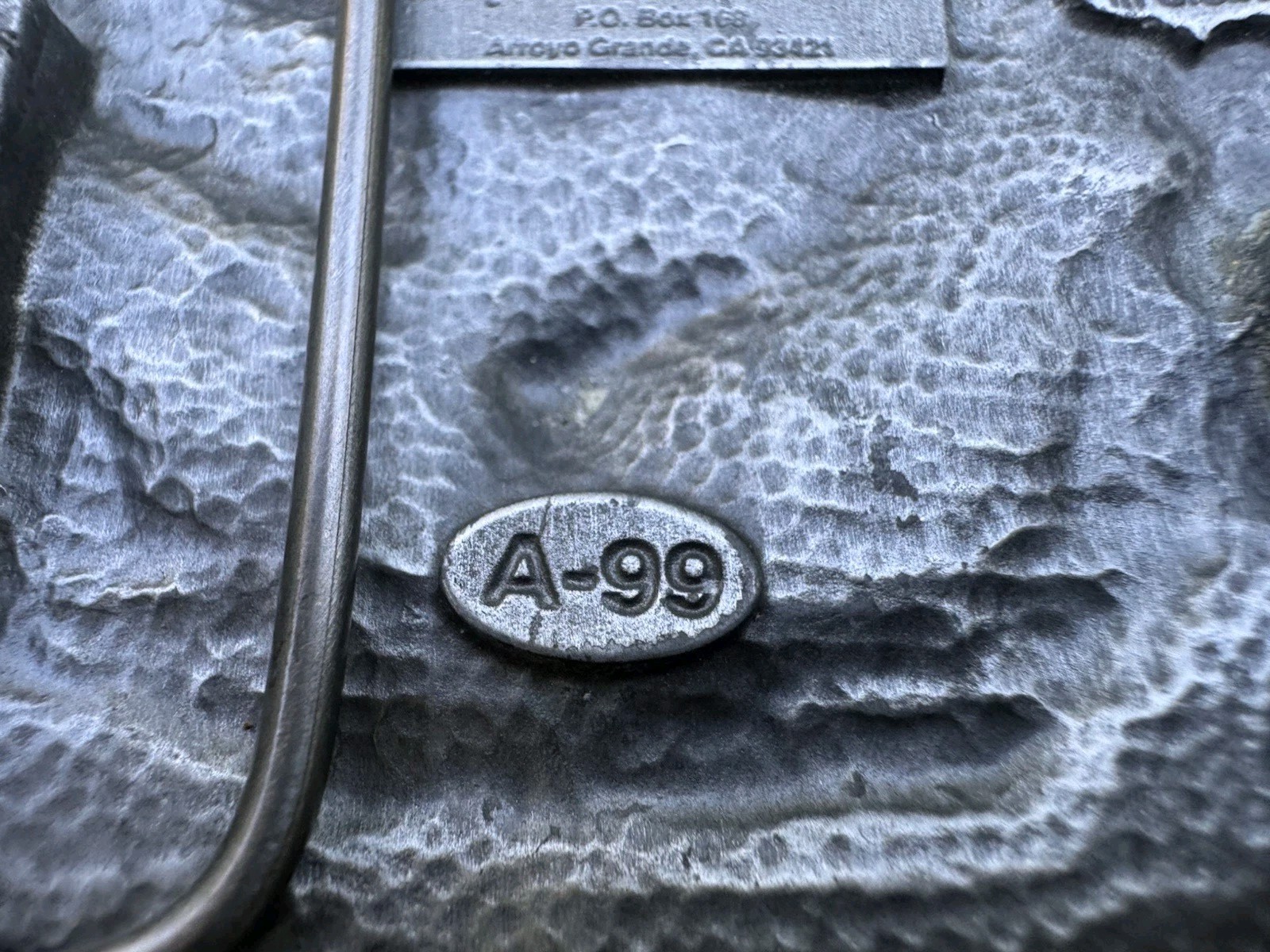 Arroyo Grande Buckle Co. Eagle Western Belt Buckle 1992 A 99 Made in USA