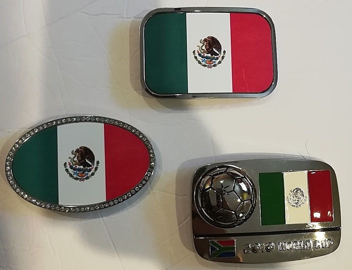 COUNTRY FLAG BELT BUCKLE