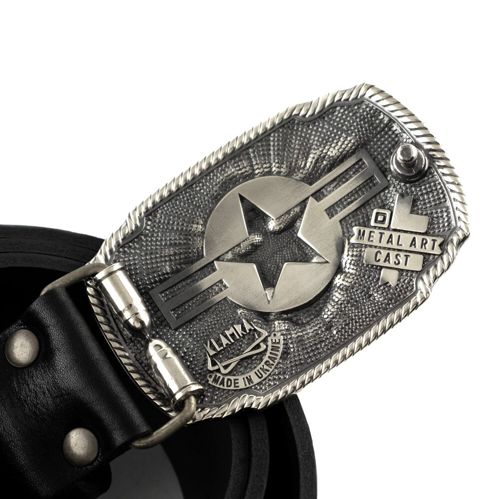 The United States Naval Aviation german silver belt buckle, Marines Navy, USA