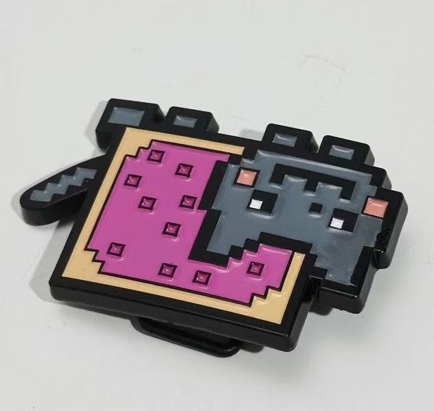 Nyan Cat Y2K Scene Kawaii Retro Internet Meme Belt Buckle