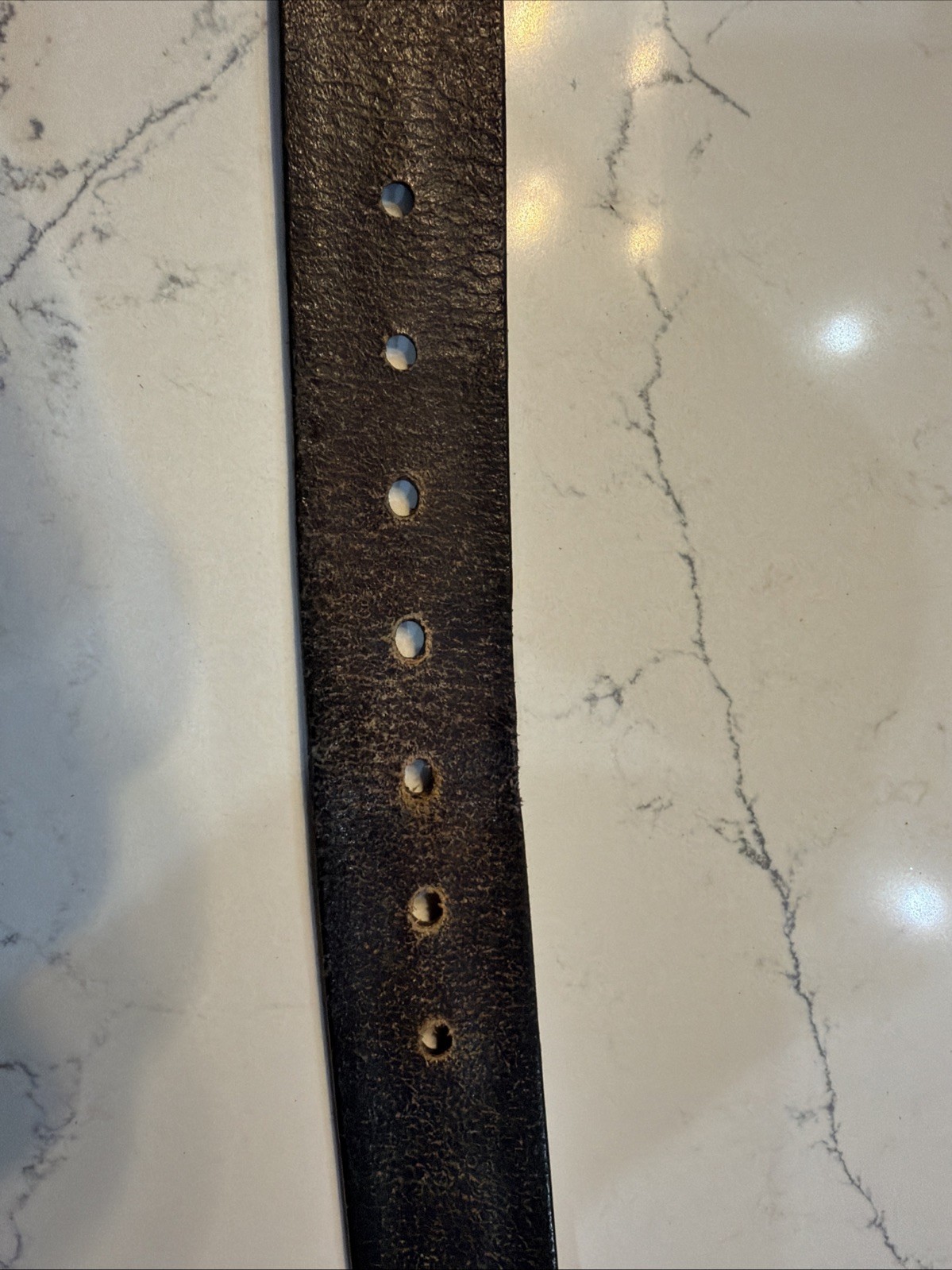 Levi’s Brown/Black Leather Tooled Western Belt Silver Buckle Men&rsquo;s Cowboy