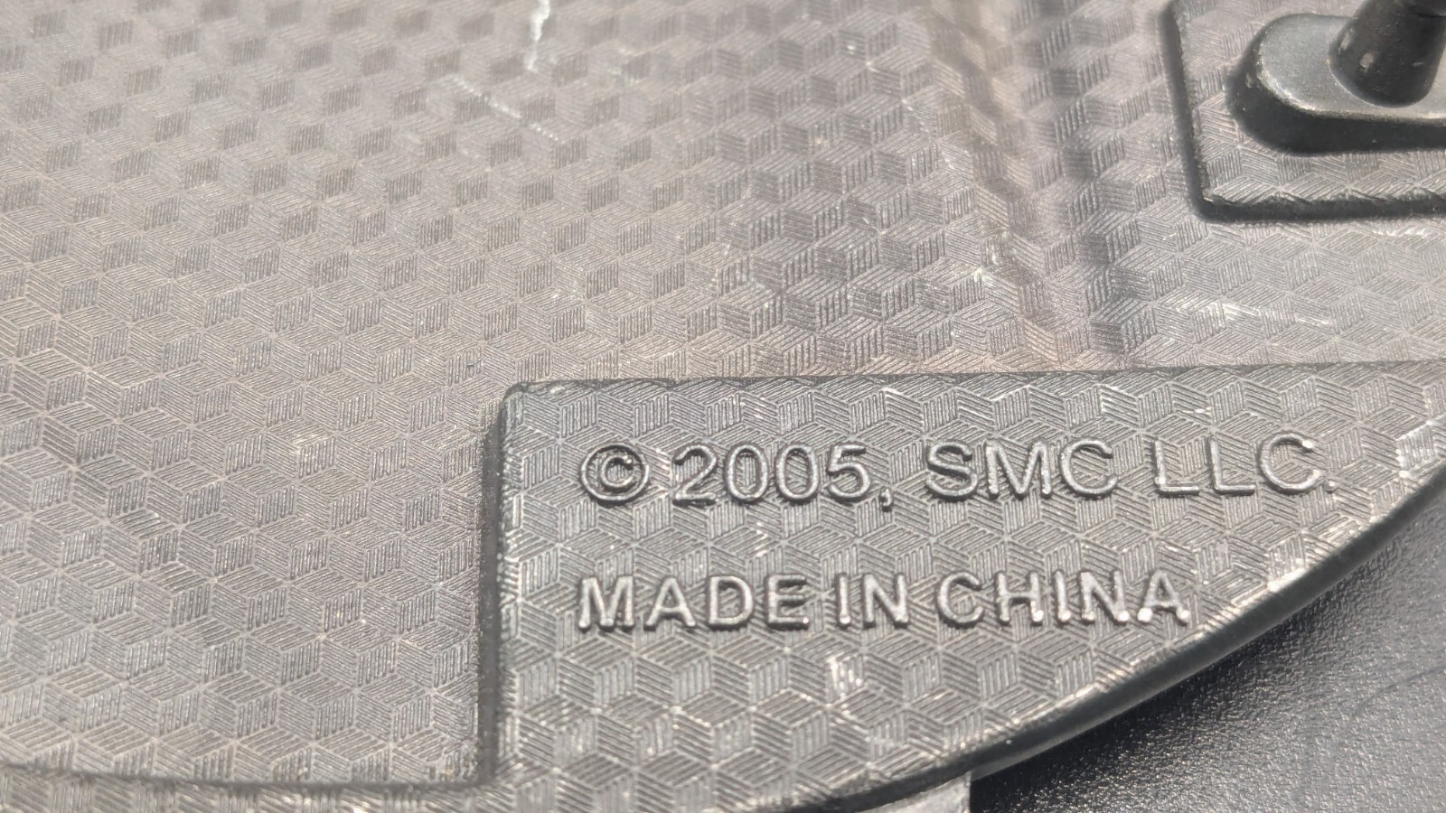 Metal SMC Belt Buckle 2005 Crack Kills Dark Grey Butt Plumber