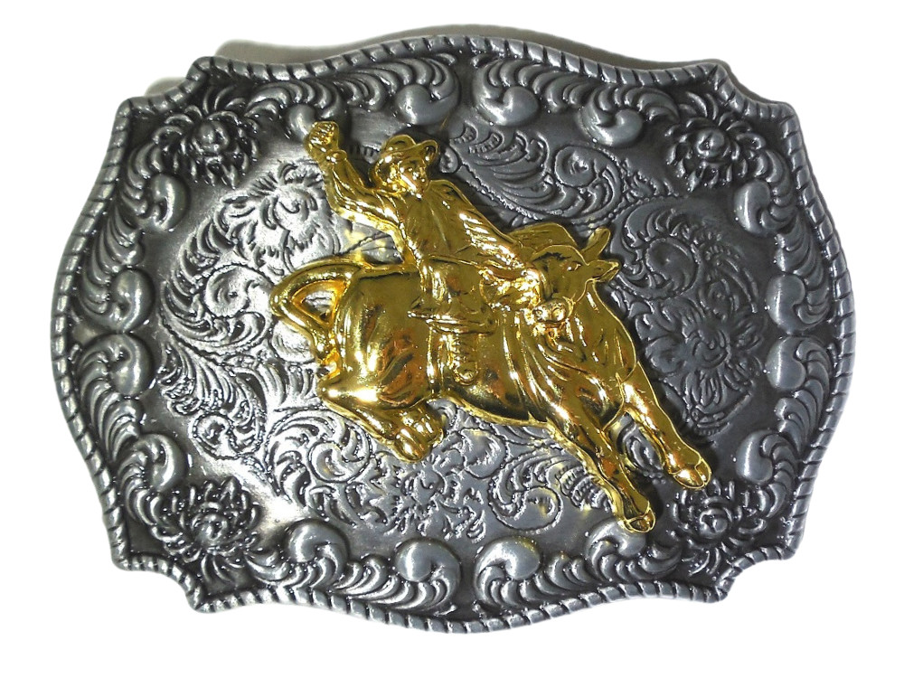 Cowboy Rodeo Huge Belt Buckle Western Rodeo Fashion Cowboy Hebillas Vaqueras