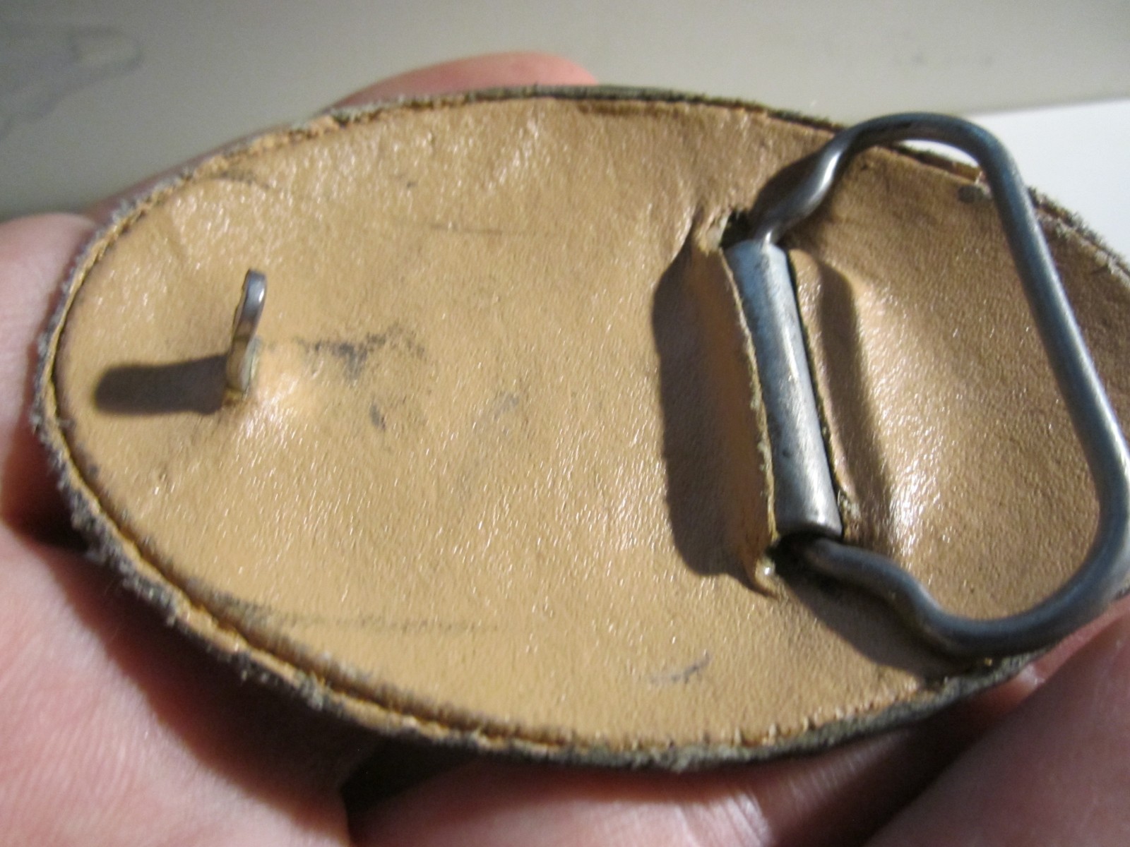 VINTAGE GENUINE SNAKE SKIN BELT BUCKLE – GW-26
