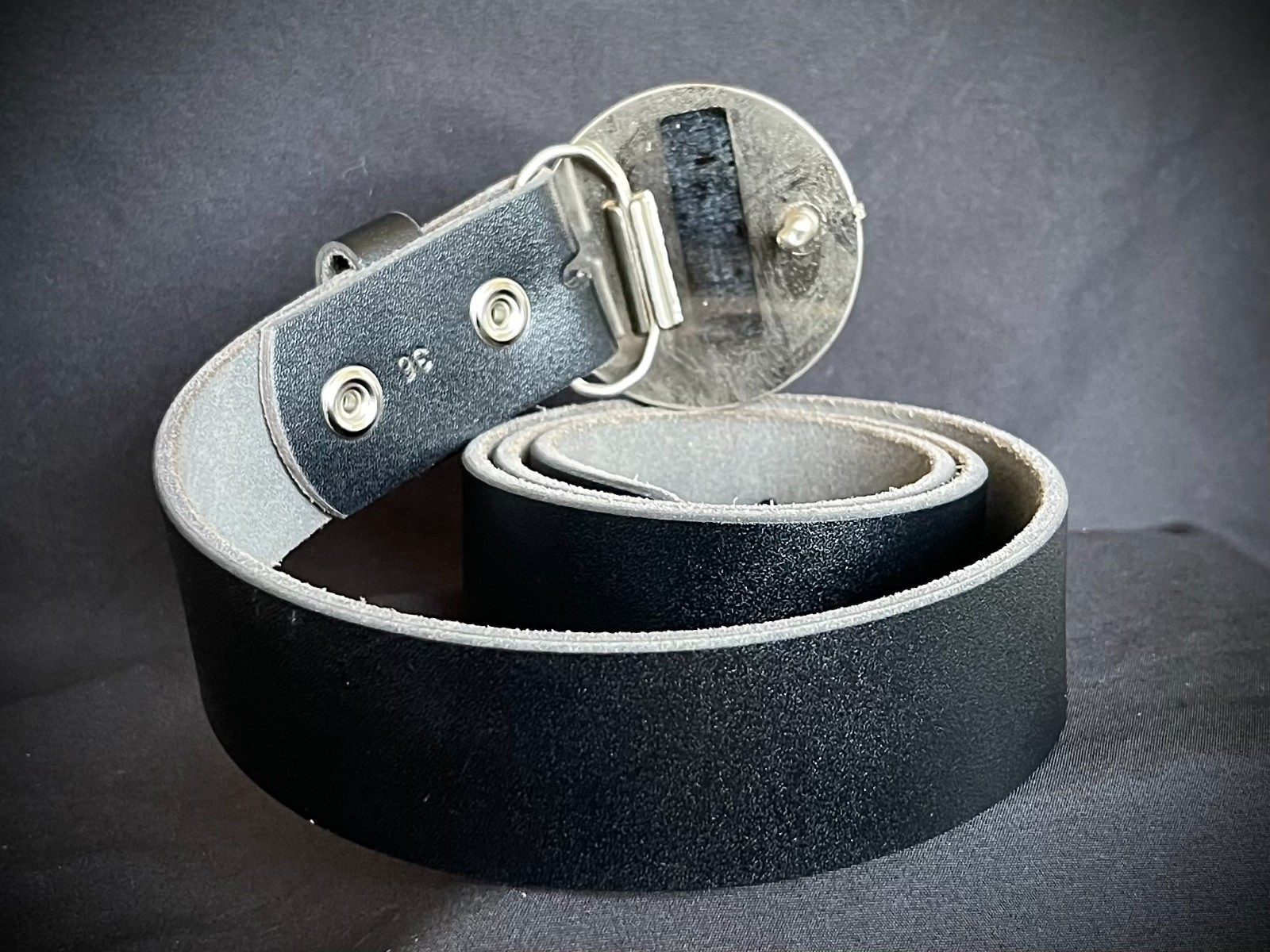 Belt Buckle 2007-2009 Archive Sterling Ring Peruvian Stones OOAK Darren McNeese