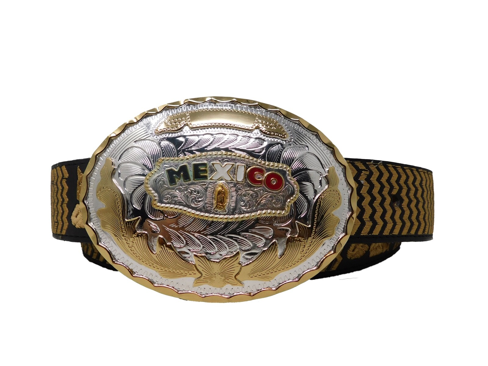 Belt Buckle Cowboy Sliver,Gold,Metal