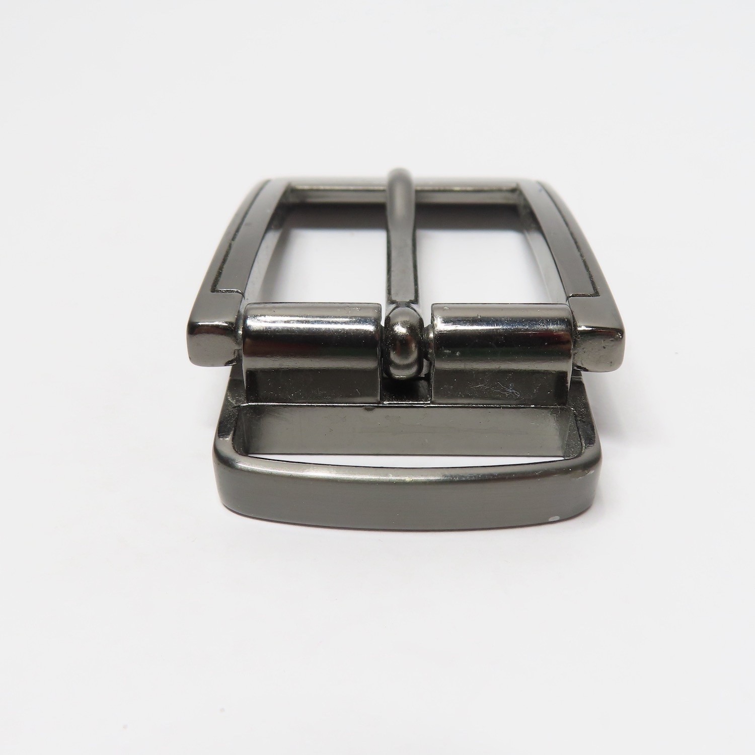 Mens Replacement Belt Buckle Gunmetal Single Prong Fits 1.5 Inch Belt