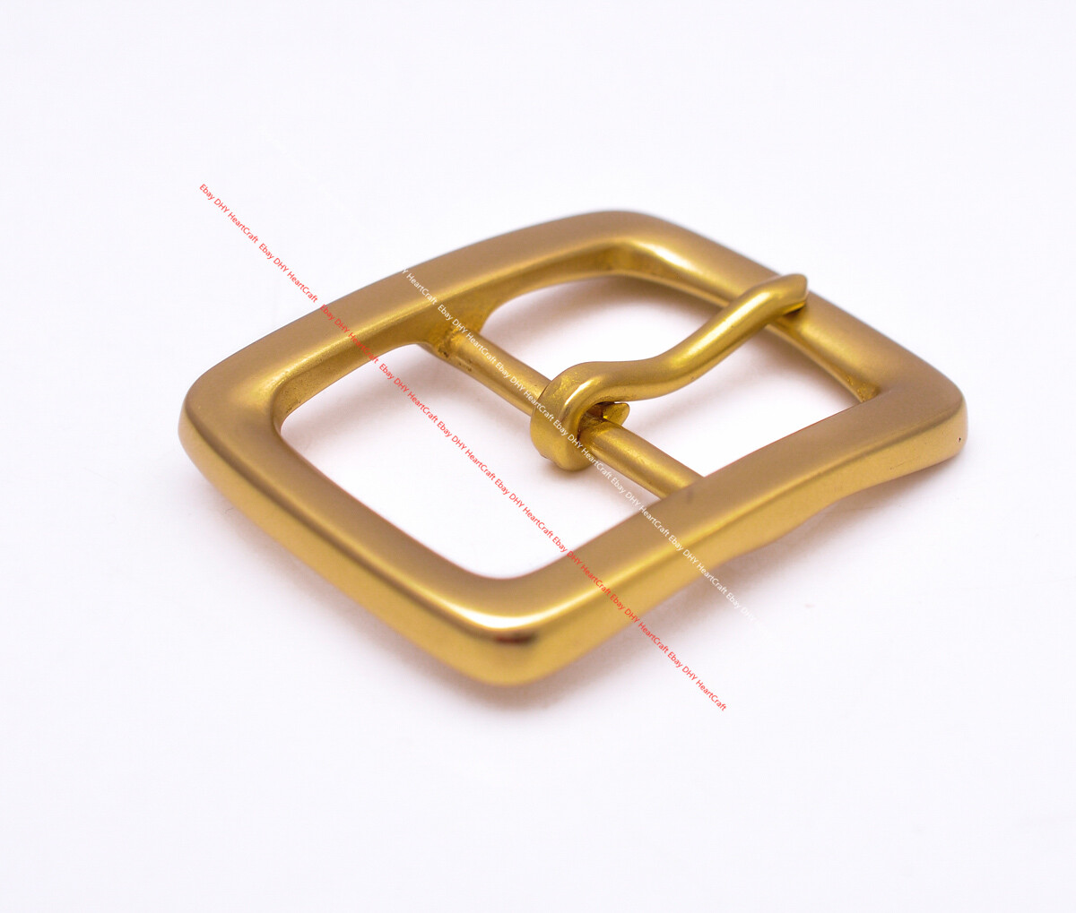 SOLID BRASS LONG QUALITY HEAVY CENTER BAR LEATHERCRAFT BELT BUCKLE INNER 40MM
