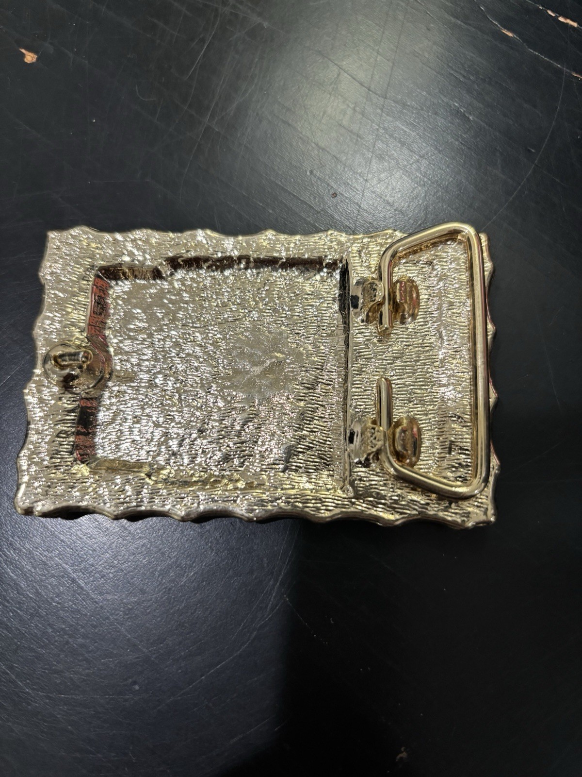 Belt Buckle with Decorative Insert