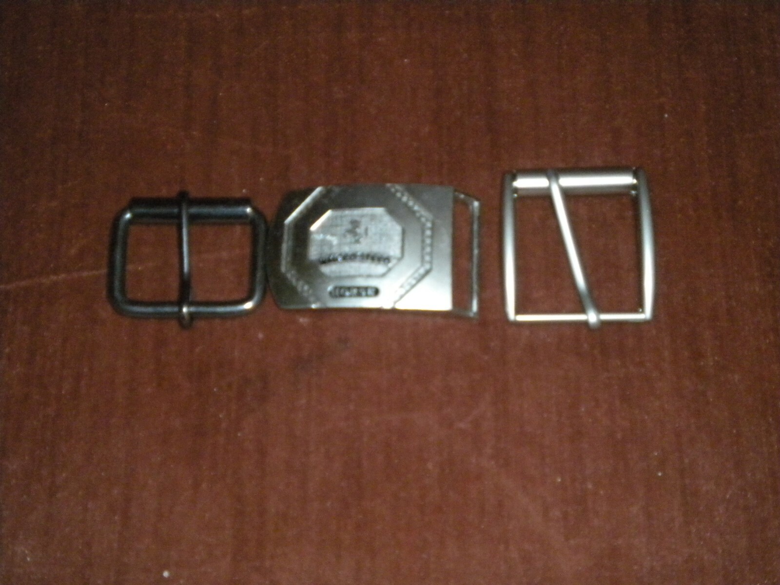 LOTS OF 3 SILVER COLOR BUCKLE FOR 1 1/2 IN WIDE BELT