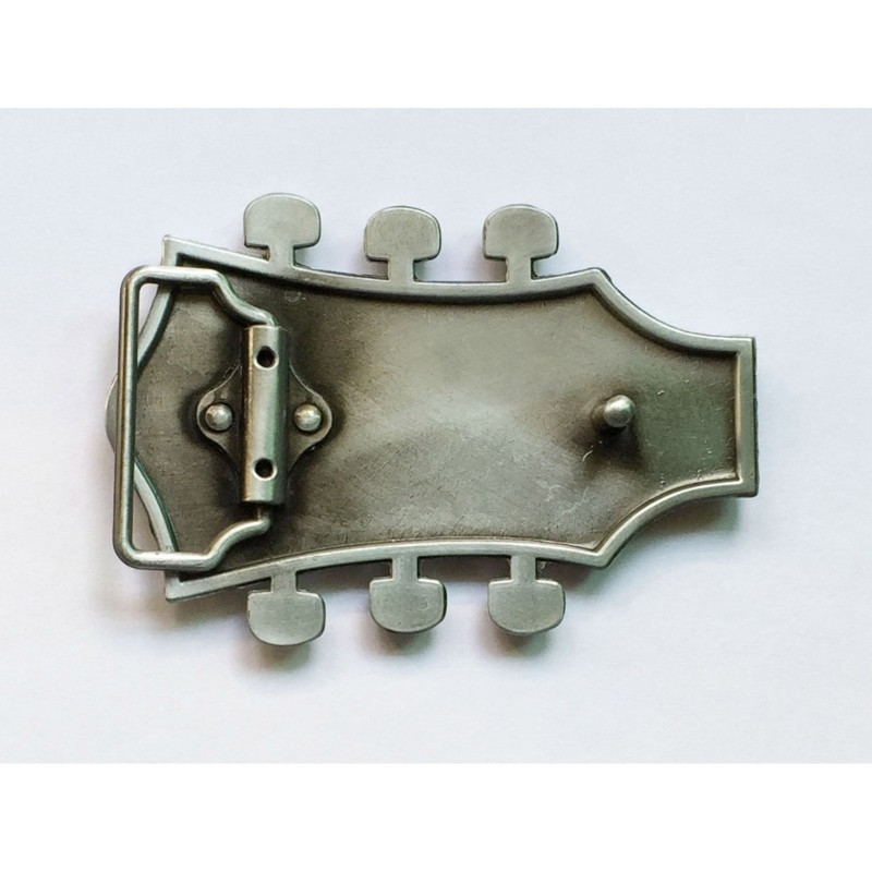 Cowboy Guitar Belt Buckle Metal Multi-color Drop-Oil Personality Belt Buckle