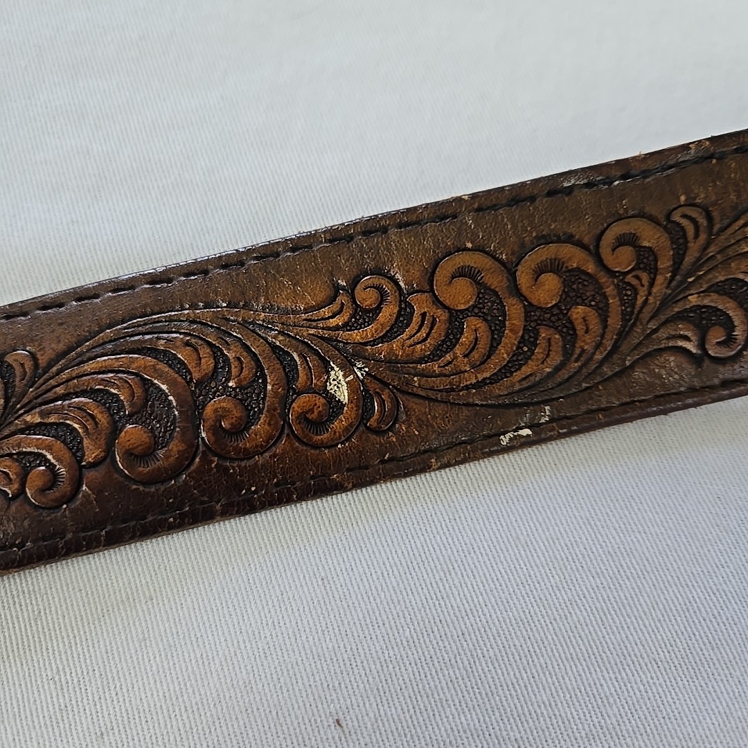 VTG 1983 Siskiyou Belt Buckle Let The Glory Of The Lord Endure Forever Paradise